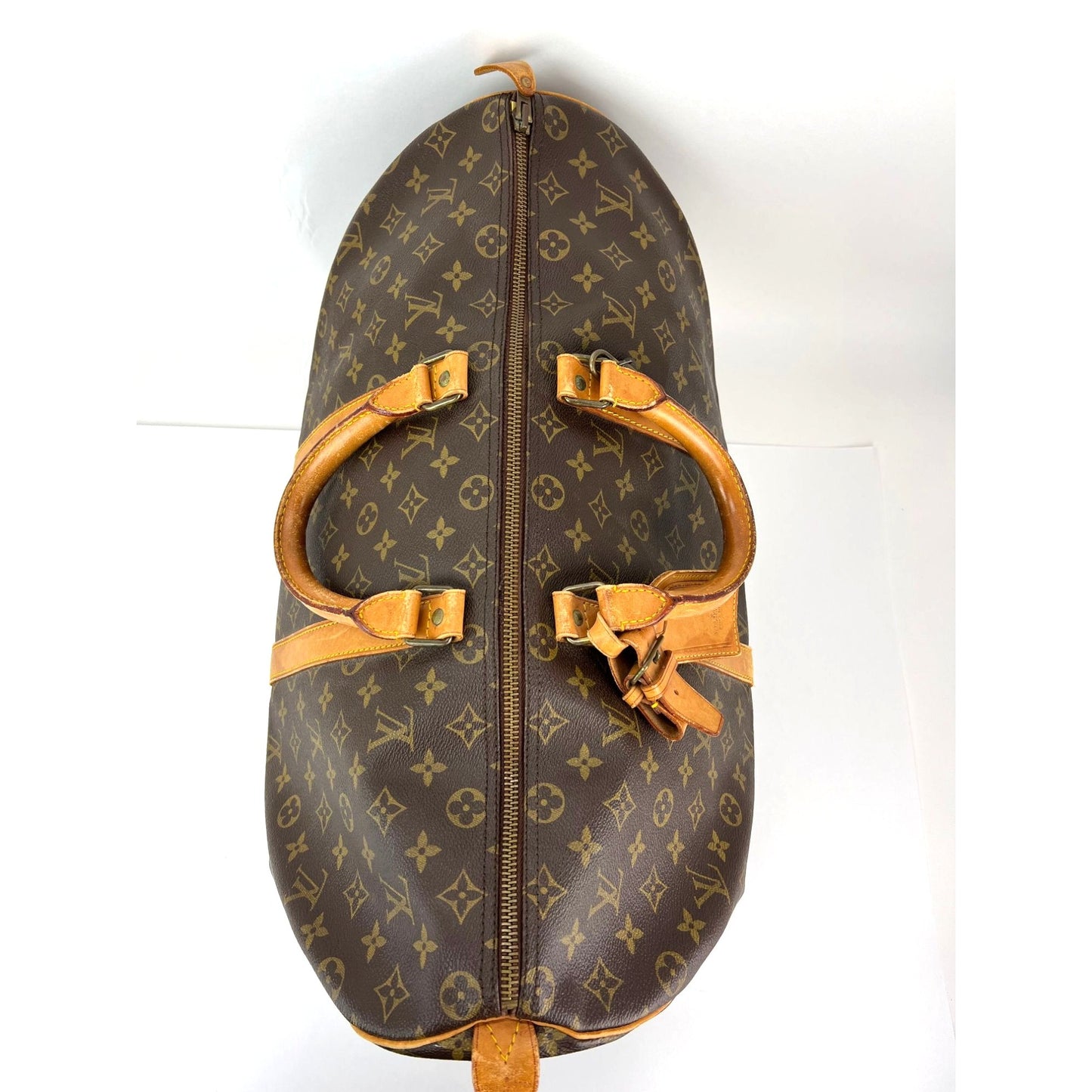 
                  
                    Louis Vuitton Keepall 50 Monogram Canvas Duffle Bag Vintage Luggage
                  
                