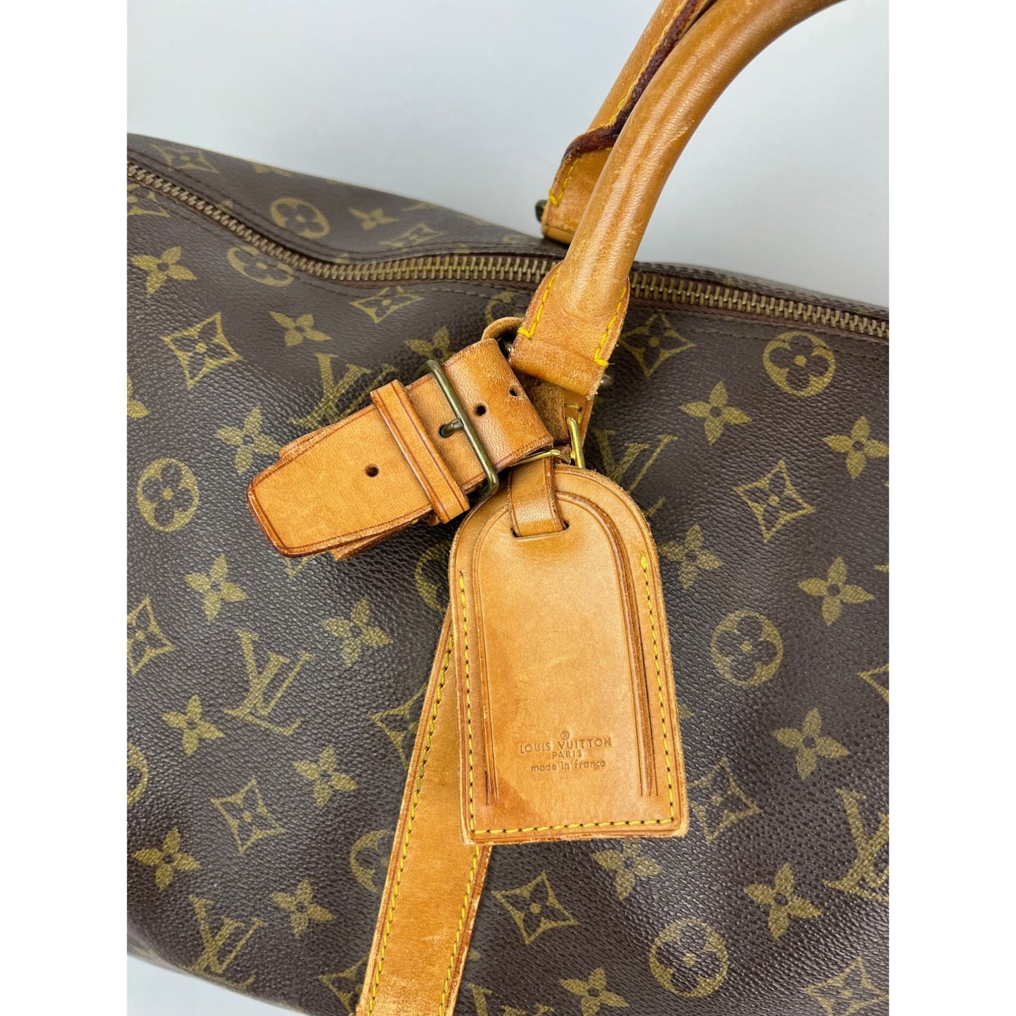 
                  
                    Louis Vuitton Keepall 50 Monogram Canvas Duffle Bag Vintage Luggage
                  
                