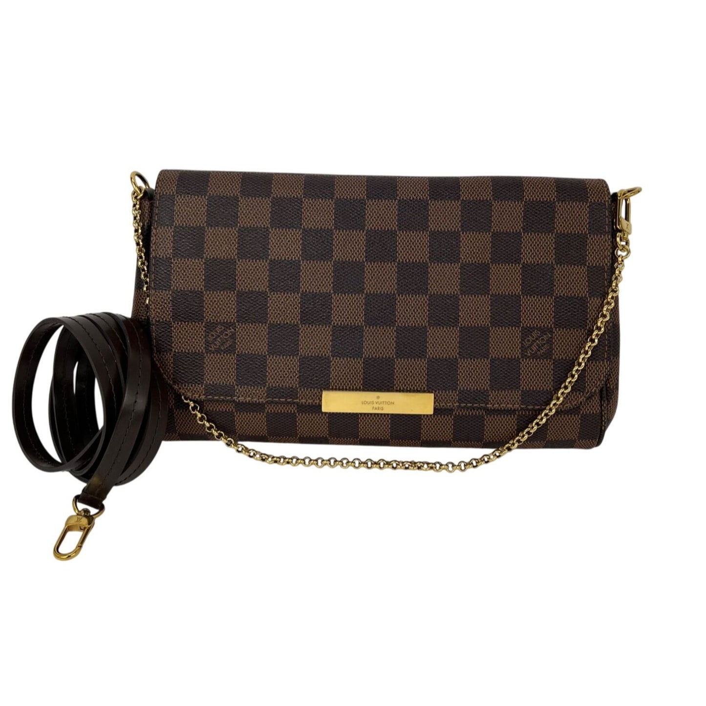 
                  
                    Louis Vuitton Favorite MM Damier Ebene Crossbody Bag
                  
                