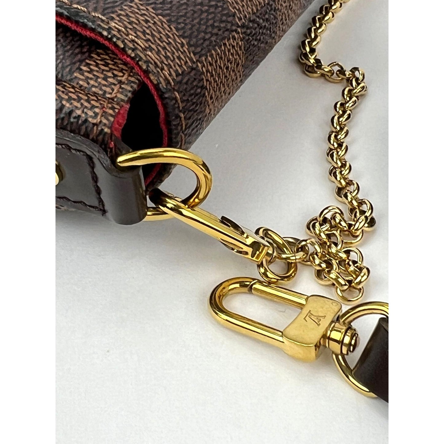 
                  
                    Louis Vuitton Favorite MM Damier Ebene Crossbody Bag
                  
                