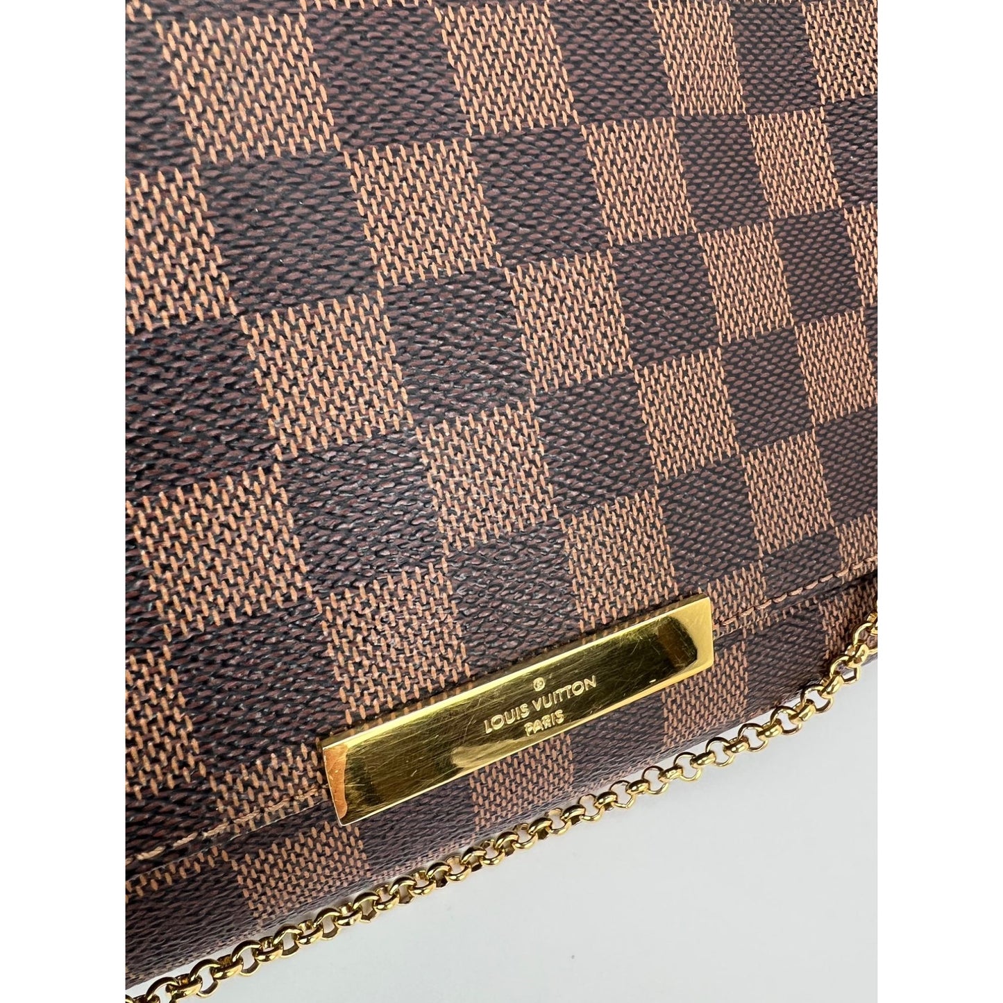 
                  
                    Louis Vuitton Favorite MM Damier Ebene Crossbody Bag
                  
                
