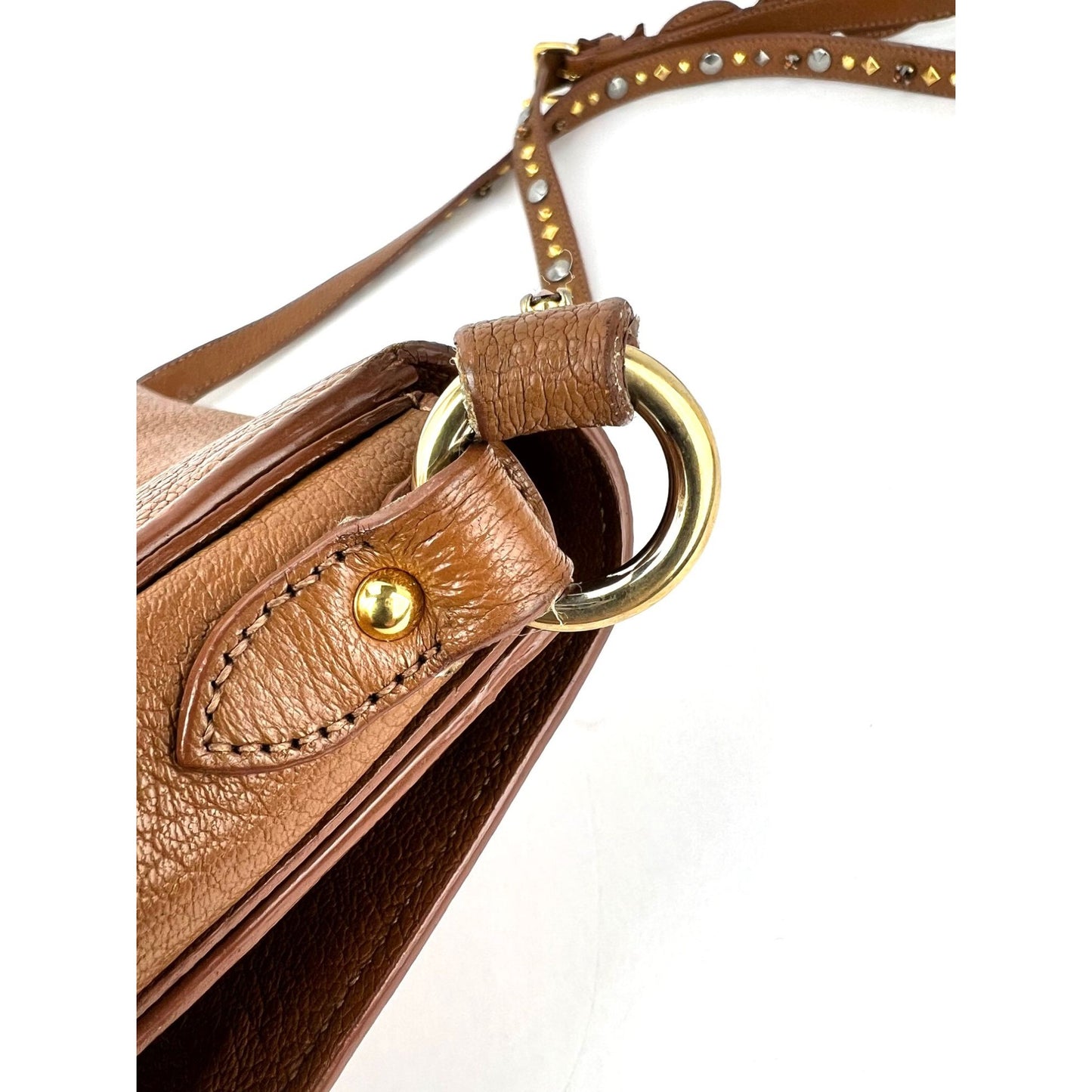 
                  
                    Miu Miu Madres Brown Leather Crystals Crossbody
                  
                