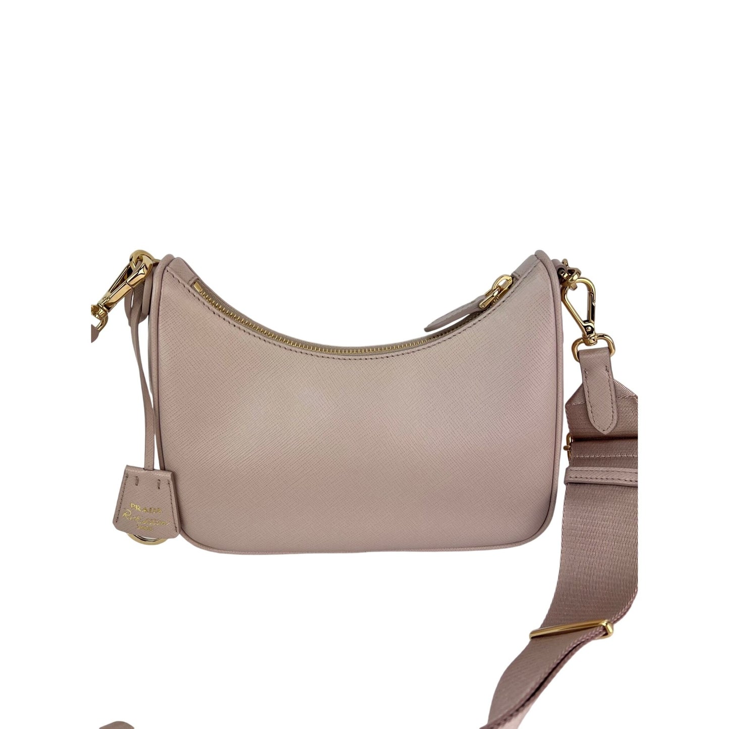 
                  
                    Prada Re edition 2005 Saffiano Beige Leather Crossbody Shoulder Bag
                  
                