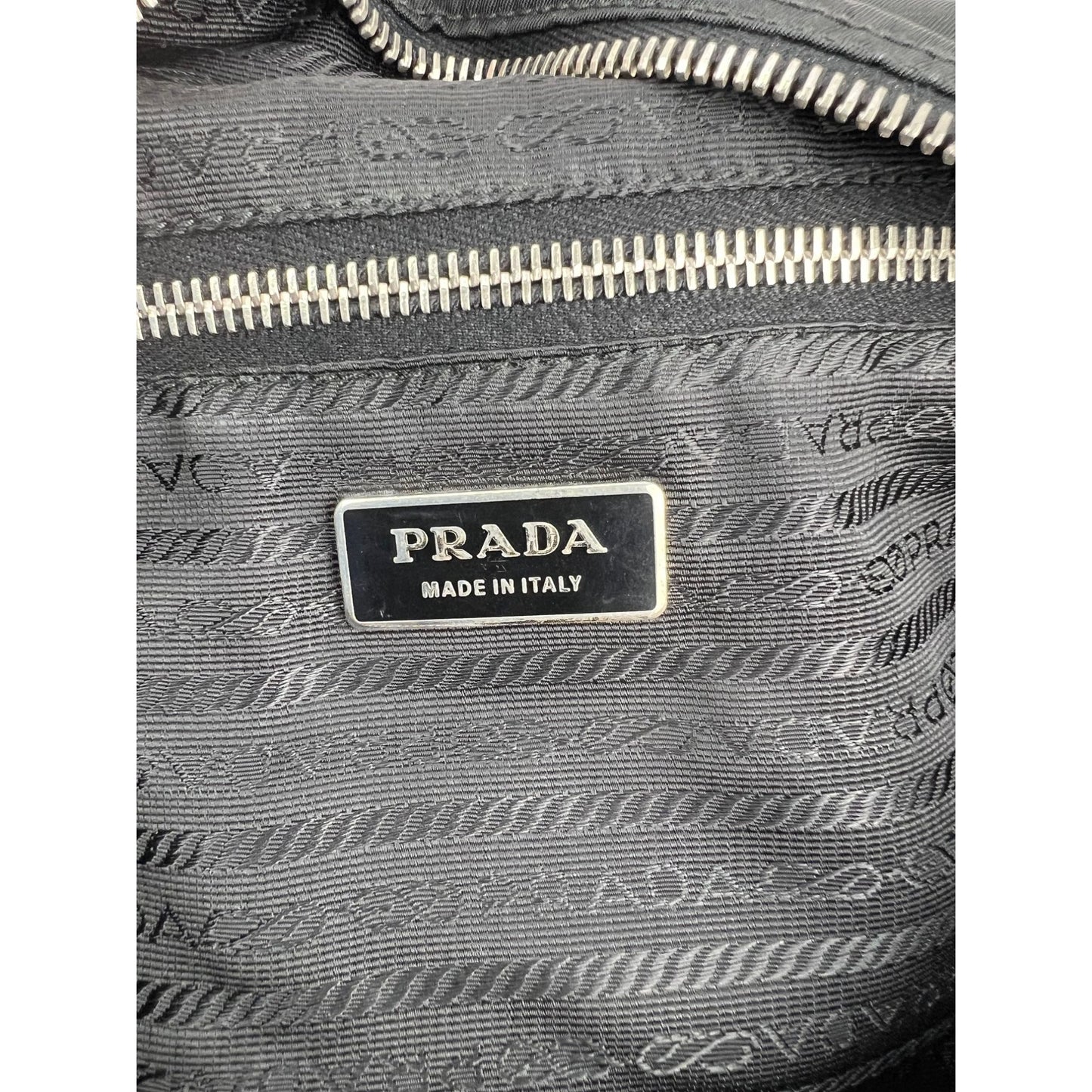 
                  
                    Prada Tessuto Nylon Double Buckle Black Messenger Bag
                  
                