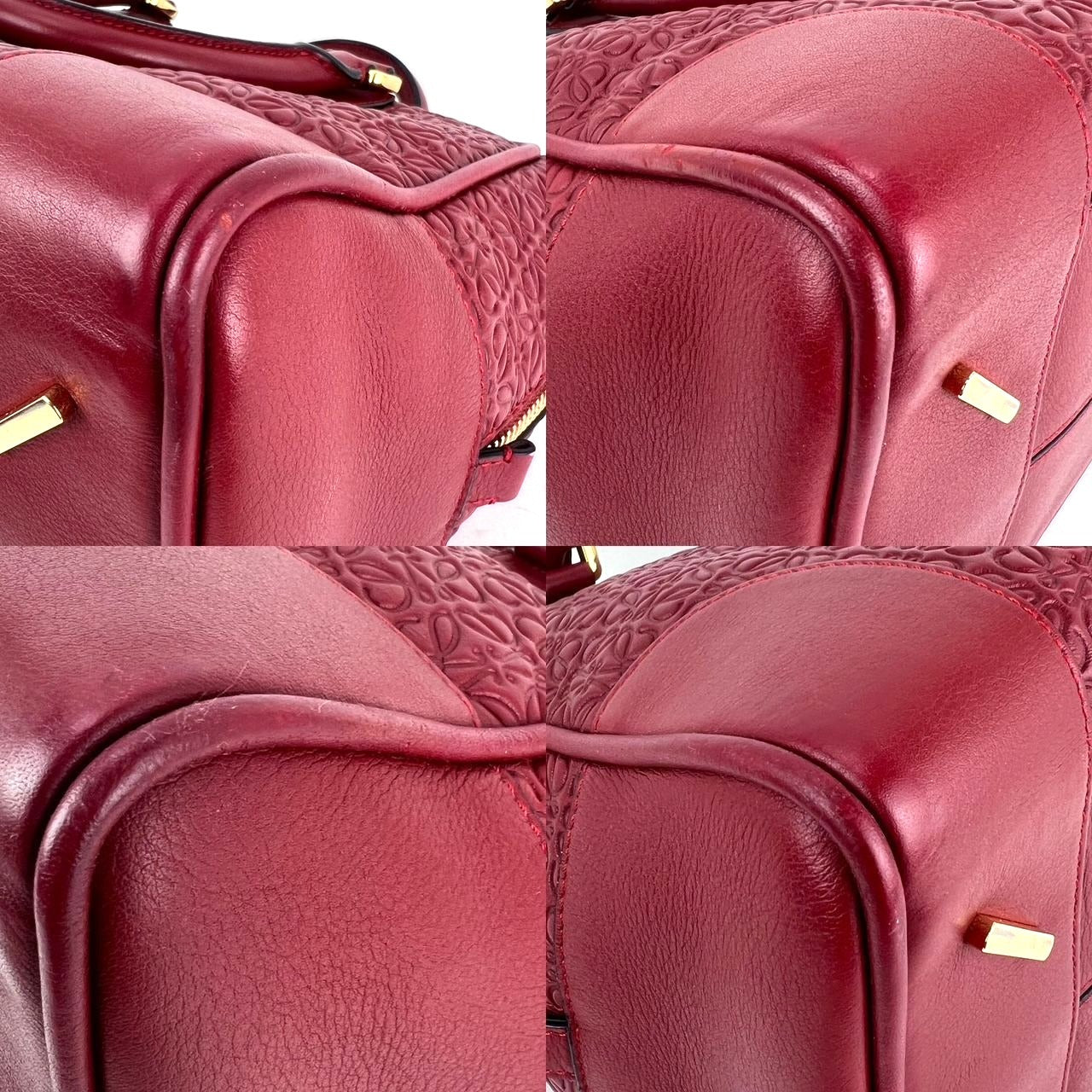 
                  
                    Loewe Amazona Anagram 2 Way Red Leather Shoulder Bag
                  
                