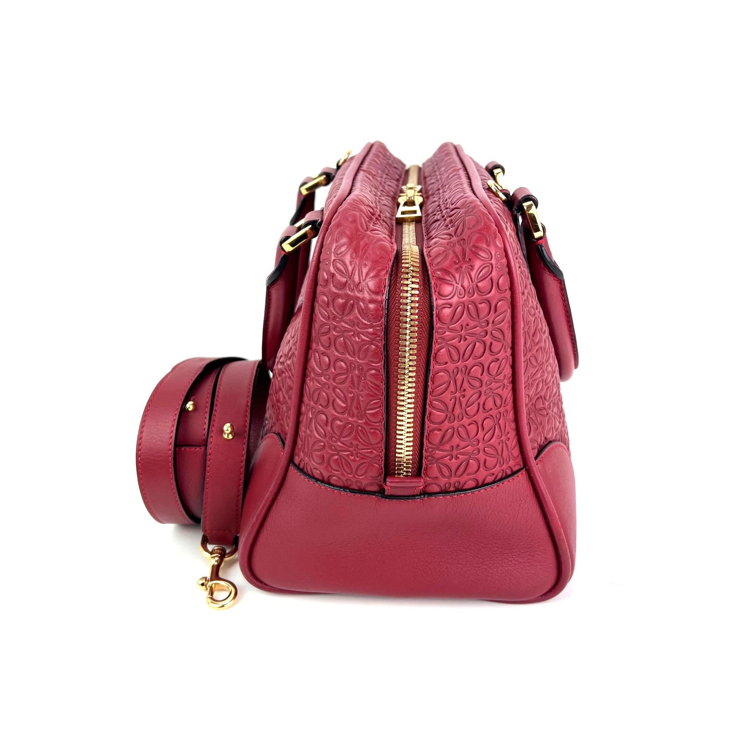 
                  
                    Loewe Amazona Anagram 2 Way Red Leather Shoulder Bag
                  
                