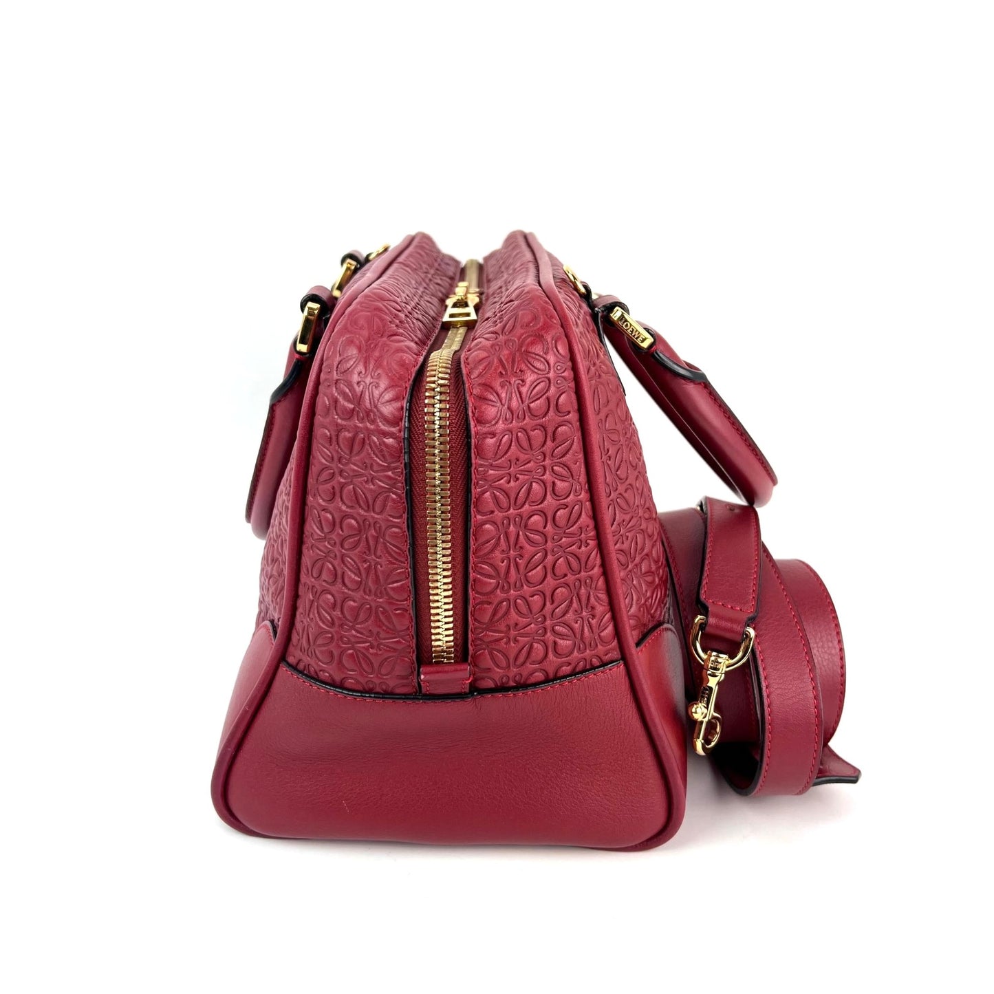 
                  
                    Loewe Amazona Anagram 2 Way Red Leather Shoulder Bag
                  
                