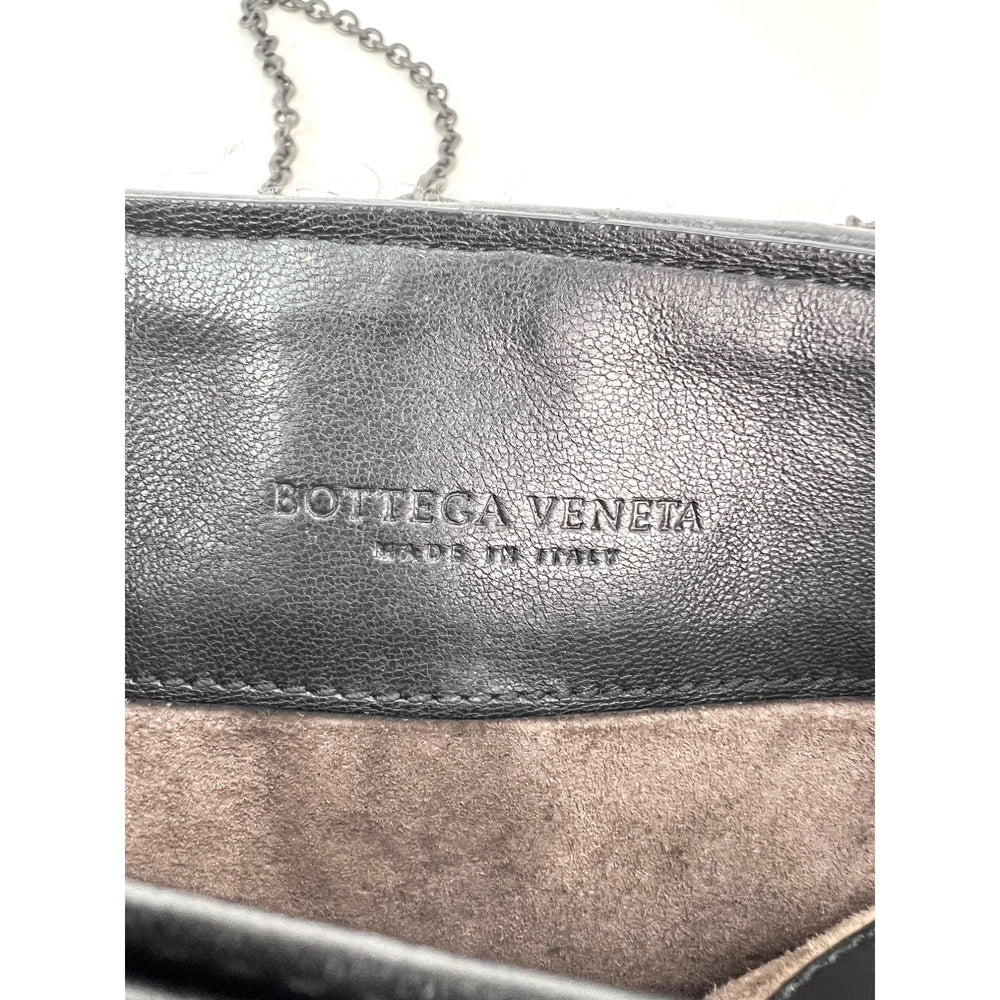 
                  
                    Bottega Veneta Nappa Intrecciato Small Olimpia Black Leather Crossbody Bag
                  
                