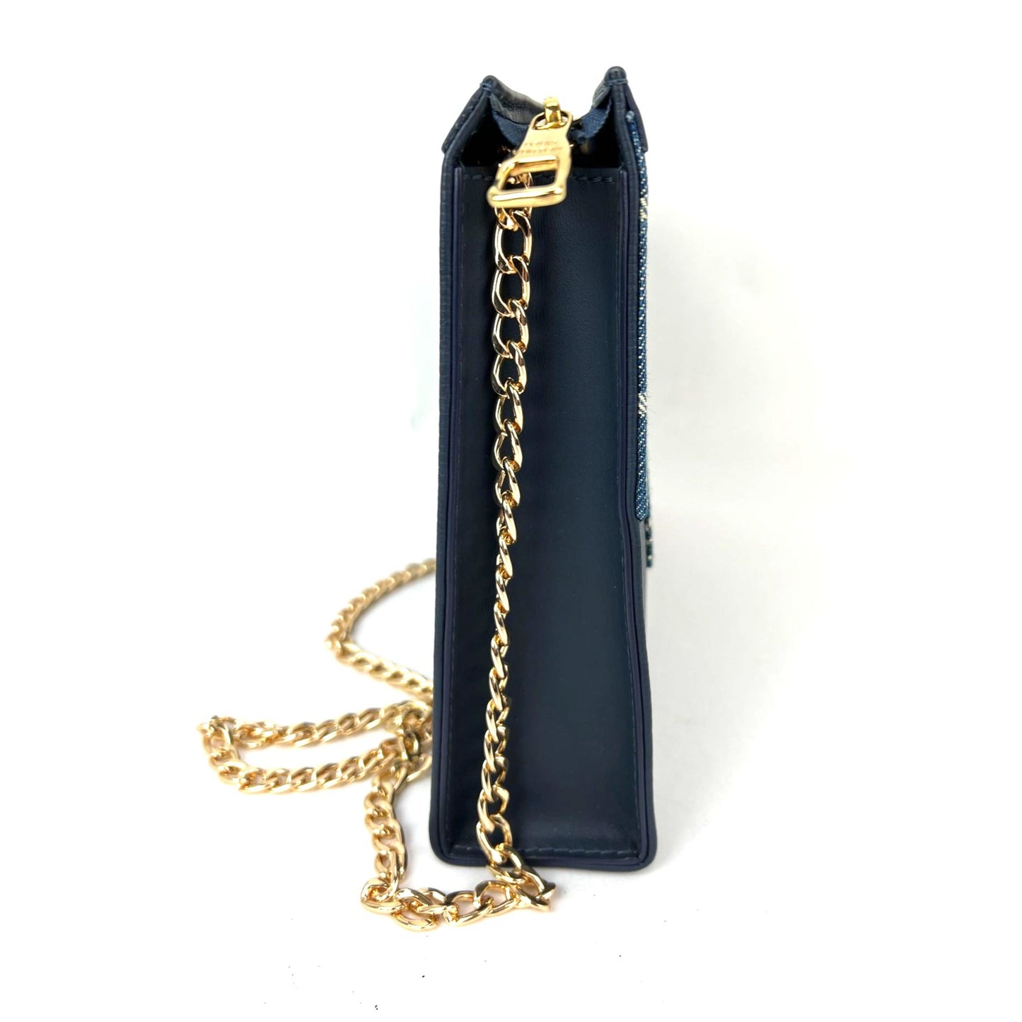 
                  
                    Louis Vuitton X Nigo Taurillon Denim Drip Pochette Voyage MM Crossbody Clutch Bag
                  
                