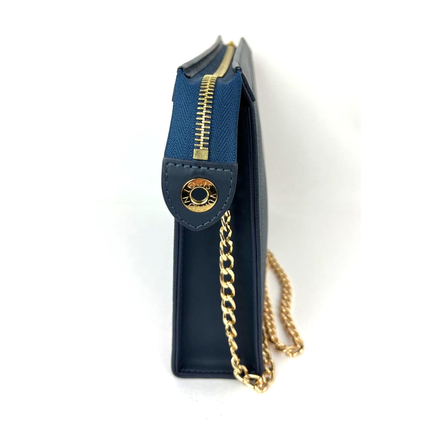 
                  
                    Louis Vuitton X Nigo Taurillon Denim Drip Pochette Voyage MM Crossbody Clutch Bag
                  
                