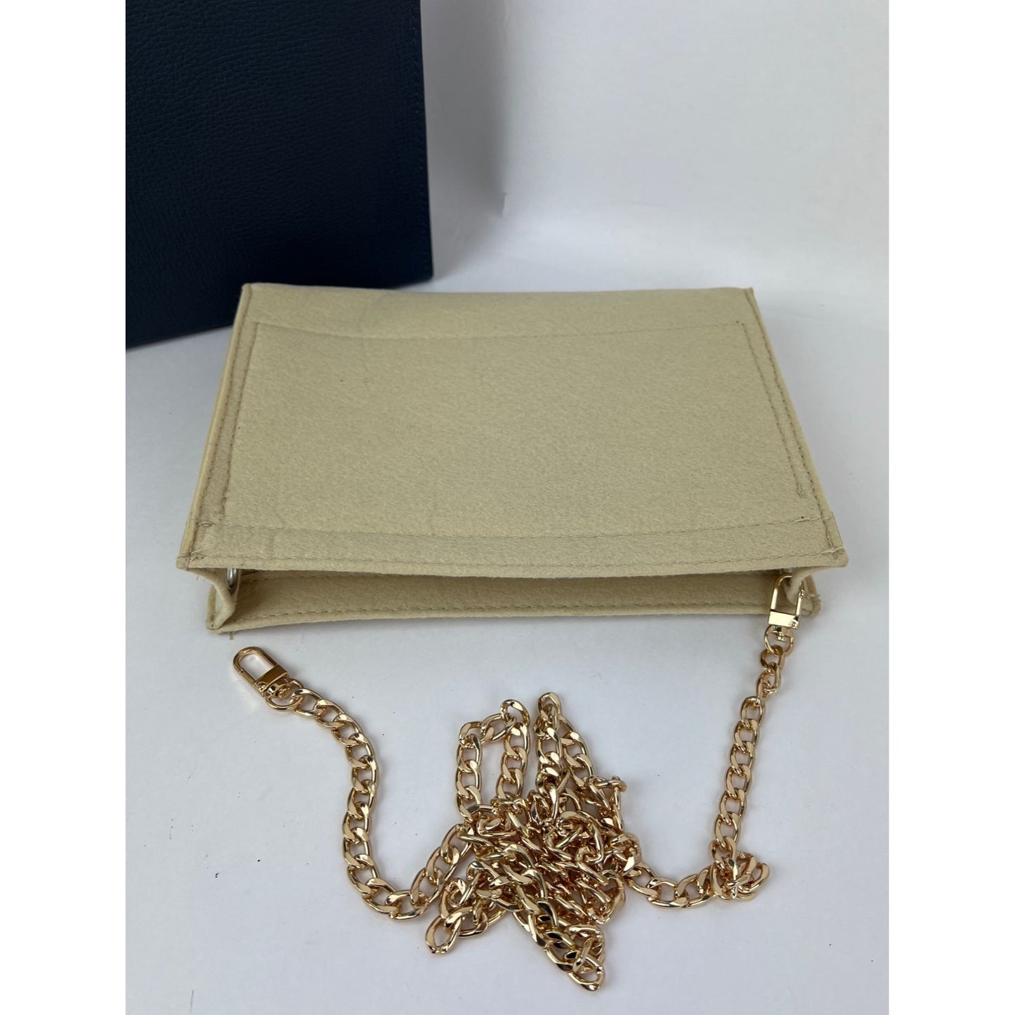 
                  
                    Louis Vuitton X Nigo Taurillon Denim Drip Pochette Voyage MM Crossbody Clutch Bag
                  
                