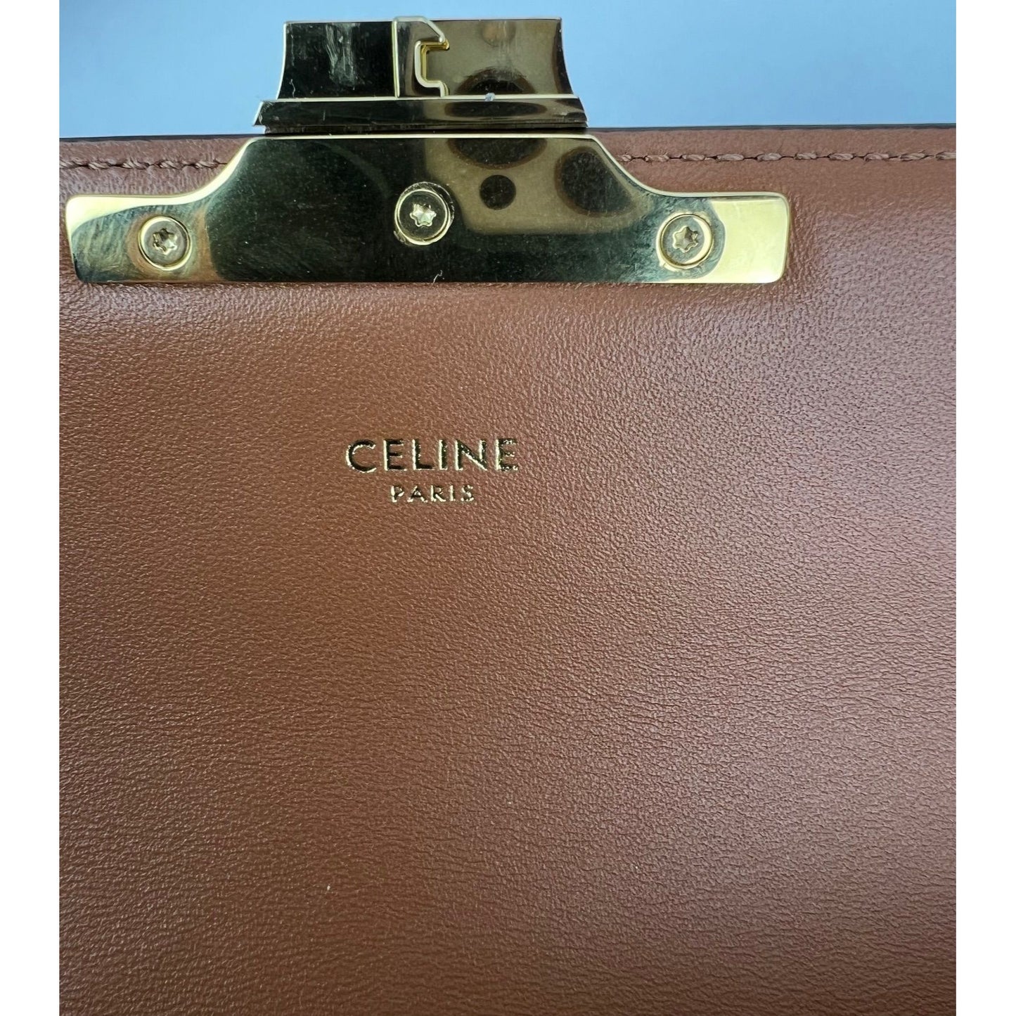 
                  
                    Celine triomphe Claude Brown Canvas Shoulder Bag
                  
                
