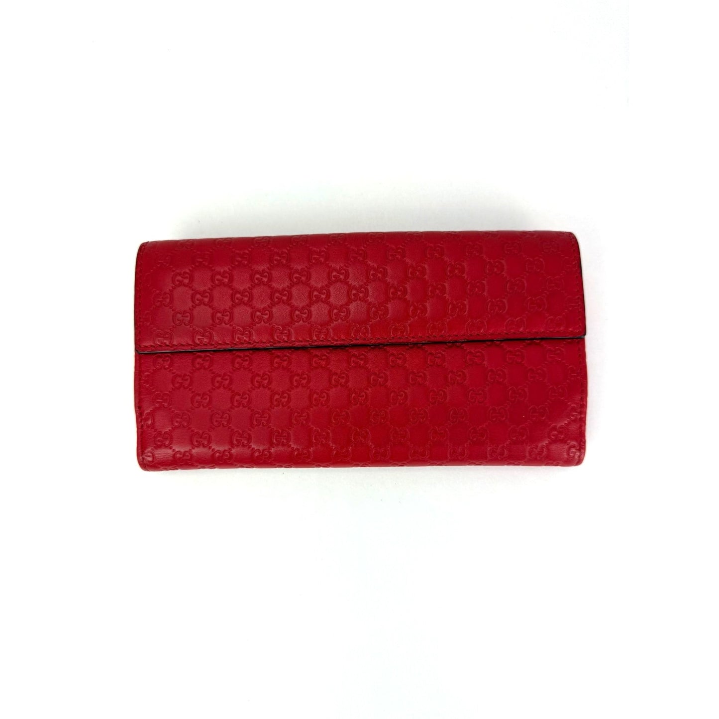 
                  
                    Gucci Microguccissima Heart Continental Red Leather Wallet
                  
                