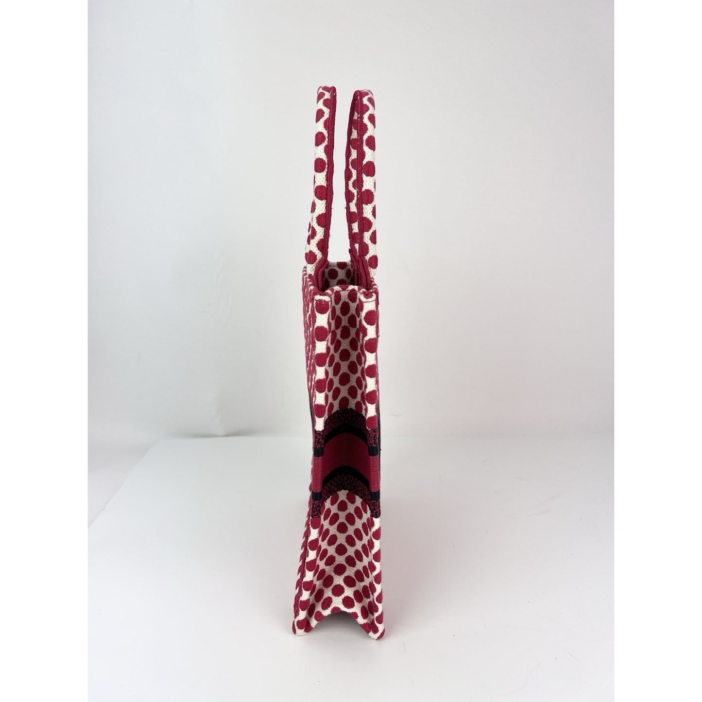 
                  
                    Christian Dior Canvas Dior Amour Dots Vertical Book Tote
                  
                