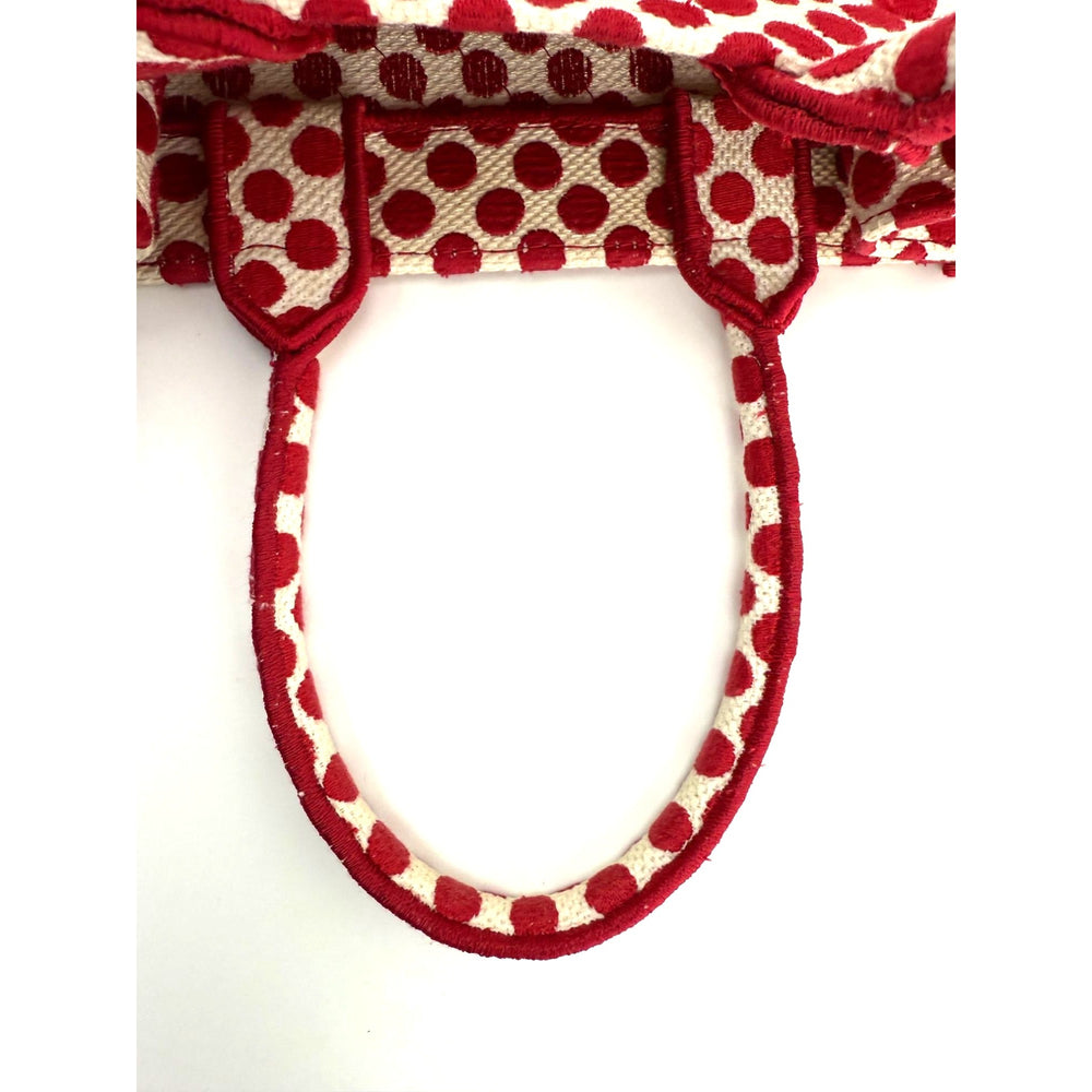 
                  
                    Christian Dior Canvas Dior Amour Dots Vertical Book Tote
                  
                