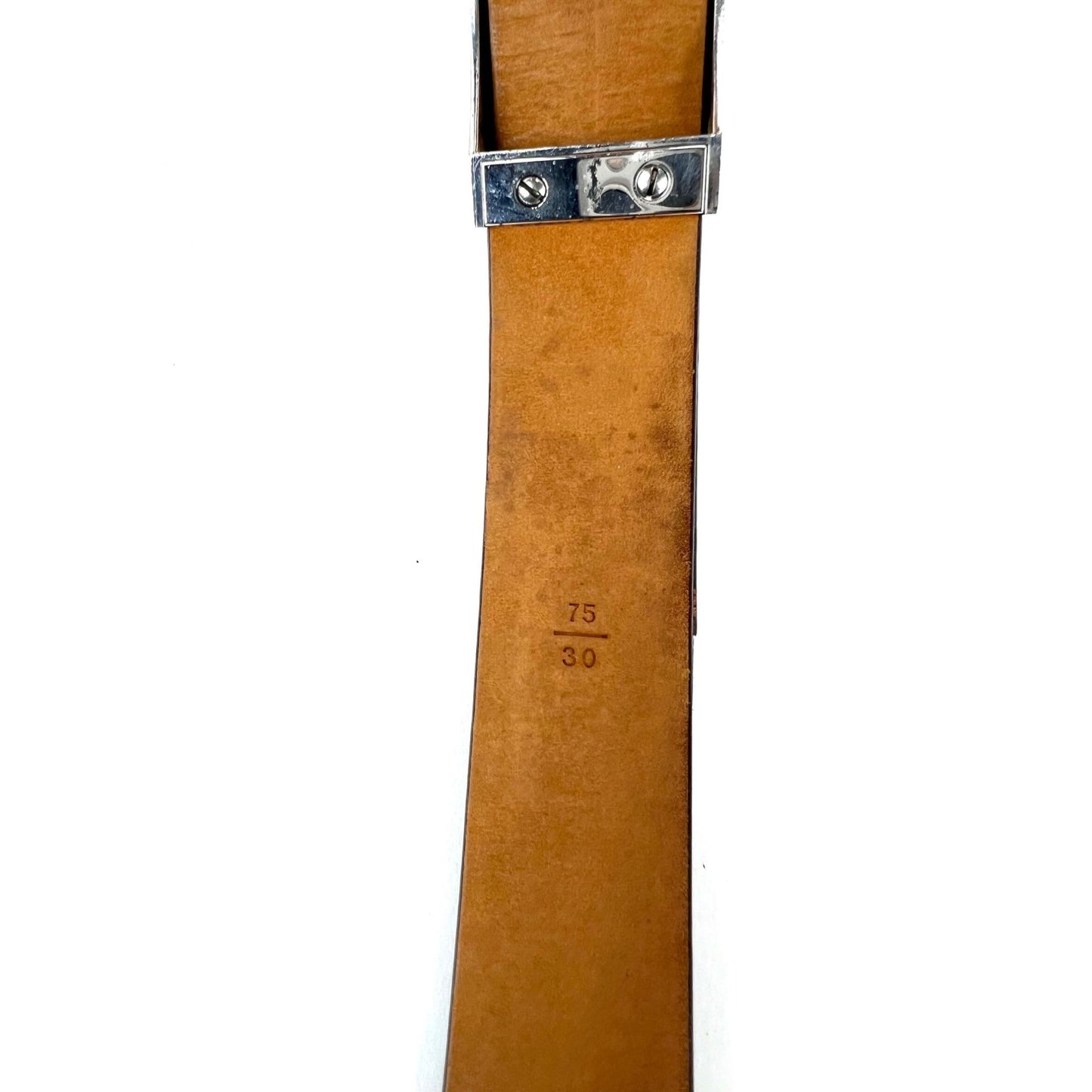 
                  
                    Louis Vuitton LV Inventeur Brown Damier Ebene Men's Belt 75/30
                  
                
