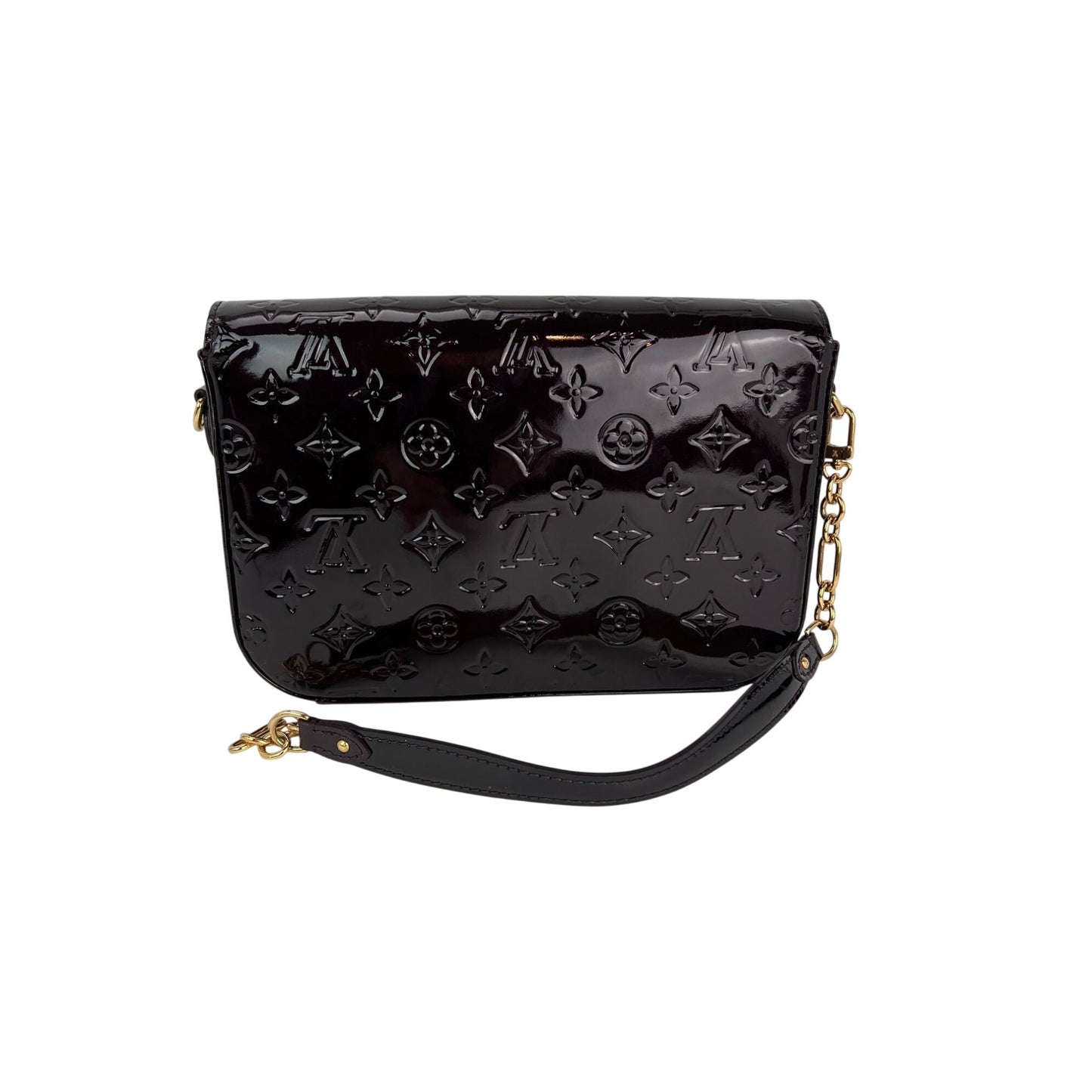 
                  
                    Louis Vuitton Vernis Rodeo Drive Amarante Patient Leather Shoulder Bag
                  
                