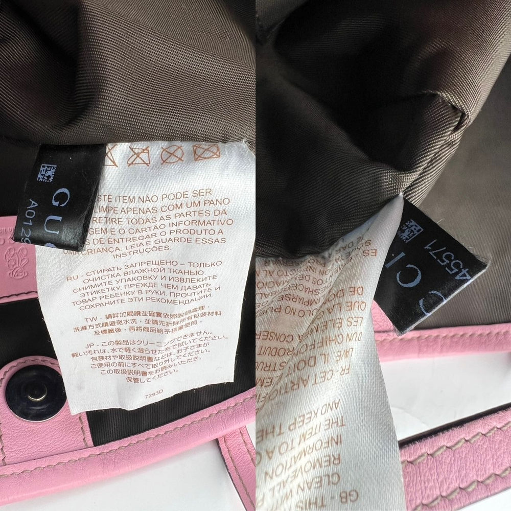 
                  
                    Gucci GG Monogram Mini Zoo Bird Pink Mini Tote
                  
                