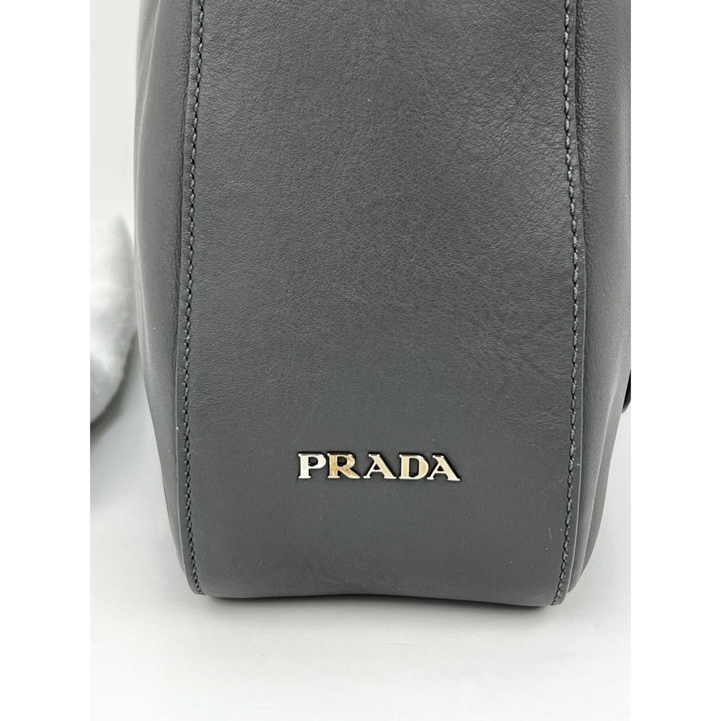 
                  
                    Prada Vitello Daino grey Hobo Shoulder Bag
                  
                