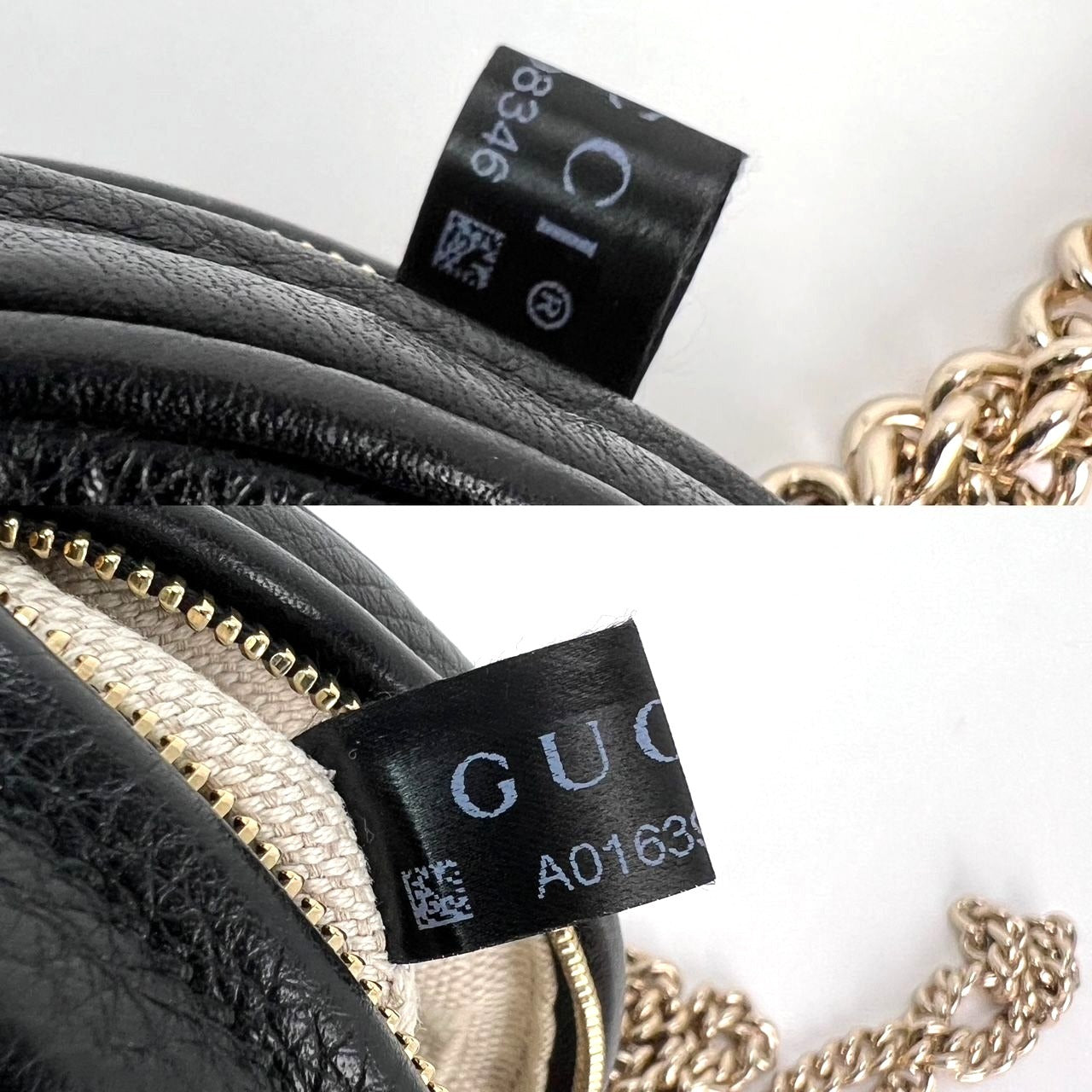
                  
                    Gucci Mini Soho Black Leather Crossbody Bag
                  
                