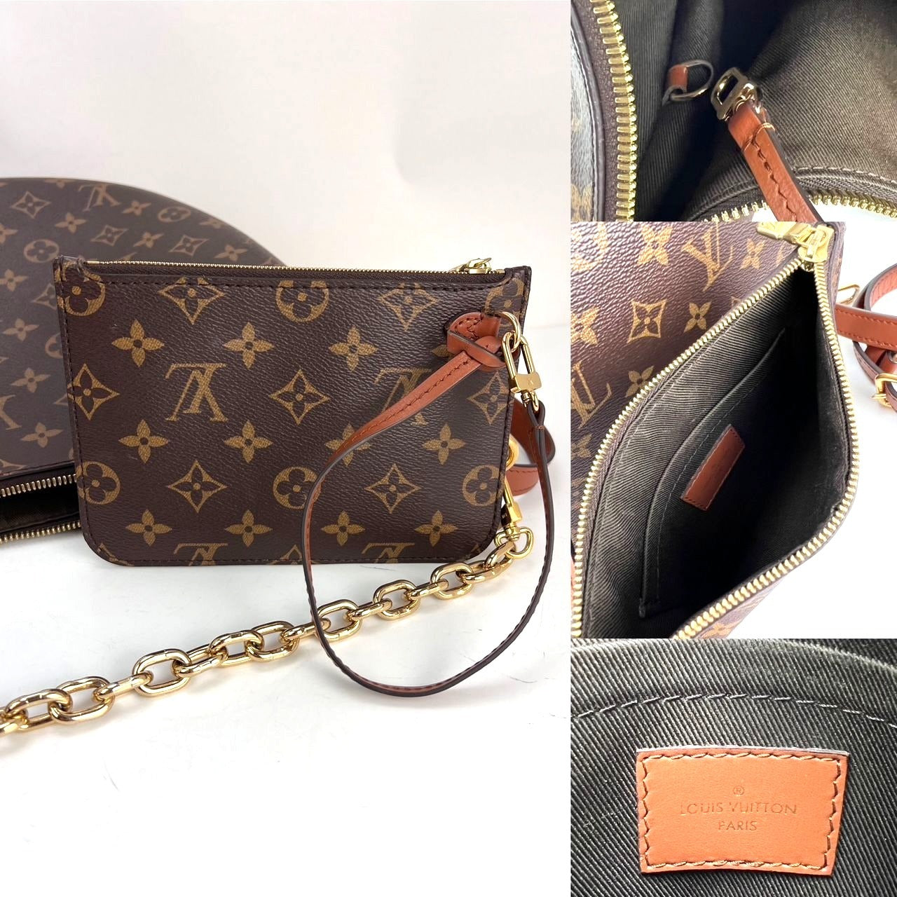
                  
                    Louis Vuitton Loop Hobo Monogram Reverse Shoulder Bag EBAY LIVE
                  
                