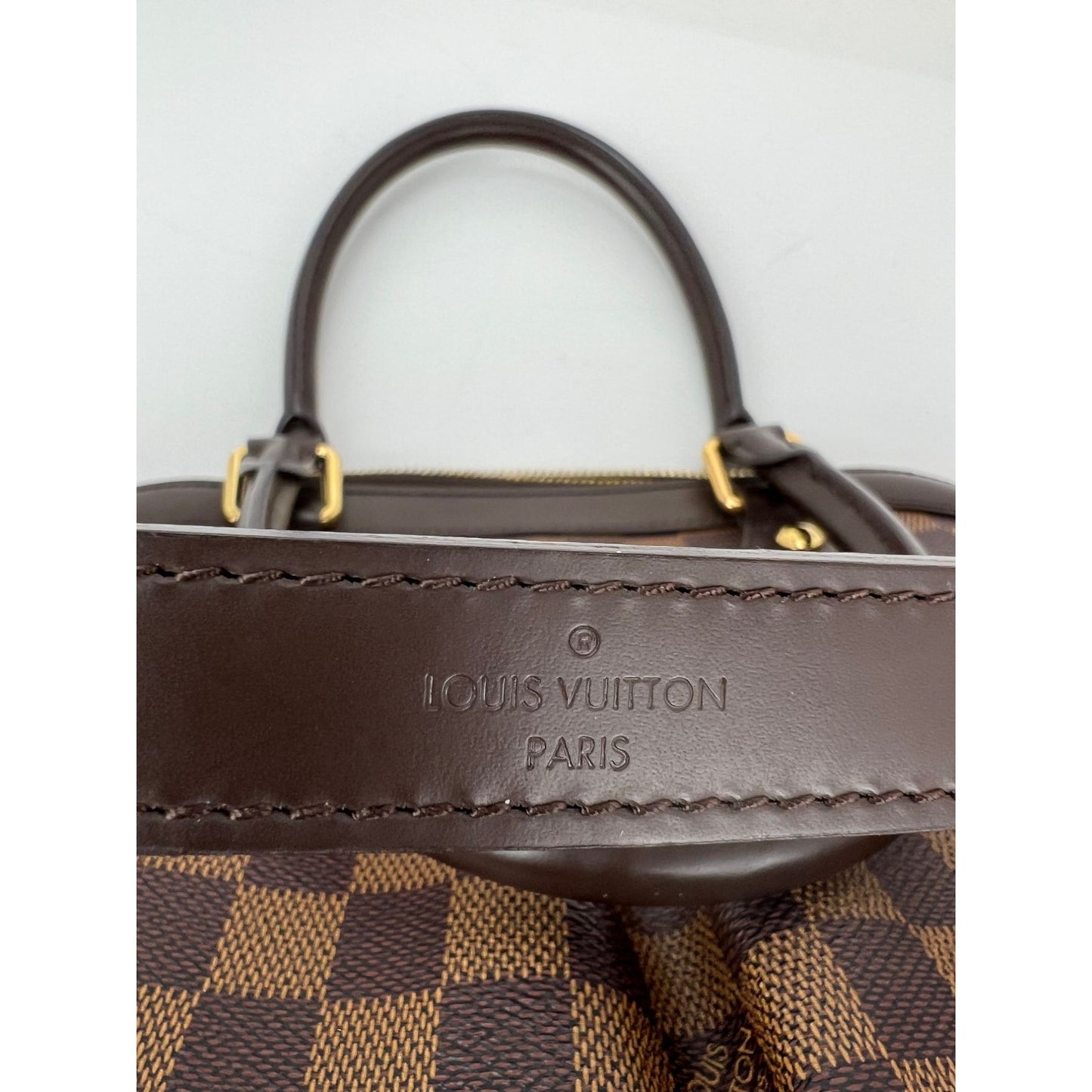 
                  
                    Louis Vuitton Trevi PM Damier Ebene Canvas Shoulder Hand Bag
                  
                