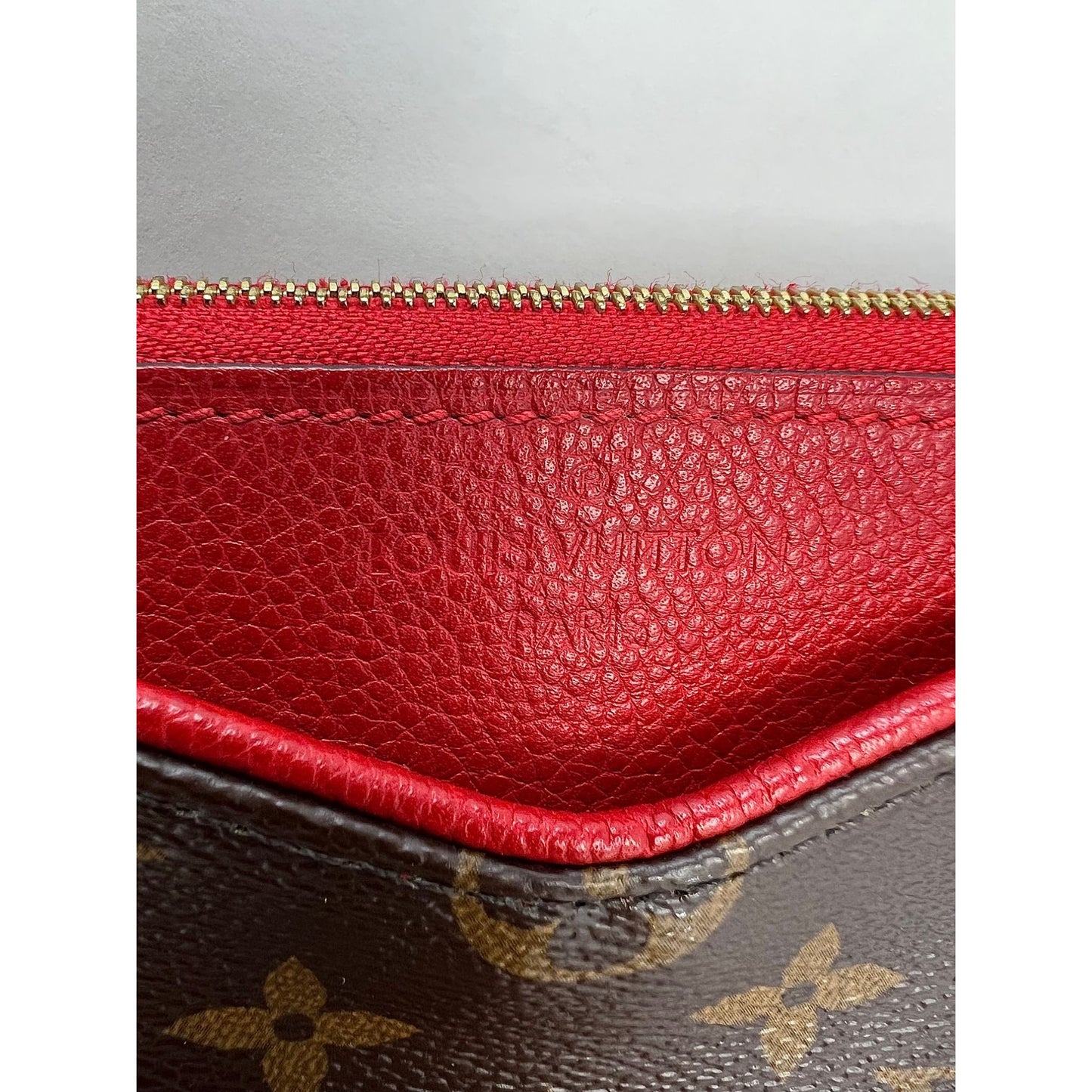 
                  
                    LOUIS VUITTON Pallas Monogram Clutch Cherry Crossbody
                  
                