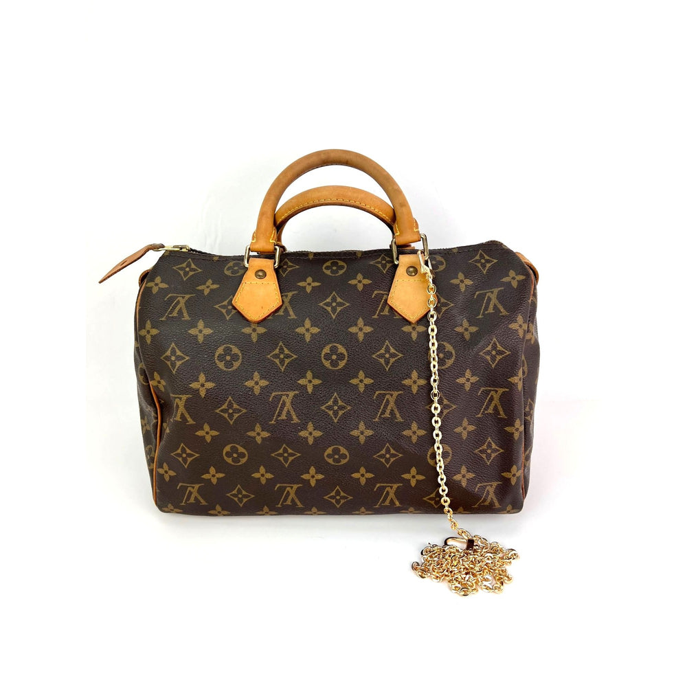 
                  
                    LOUIS VUITTON Monogram Speedy 30 Canvas Hand Bag
                  
                