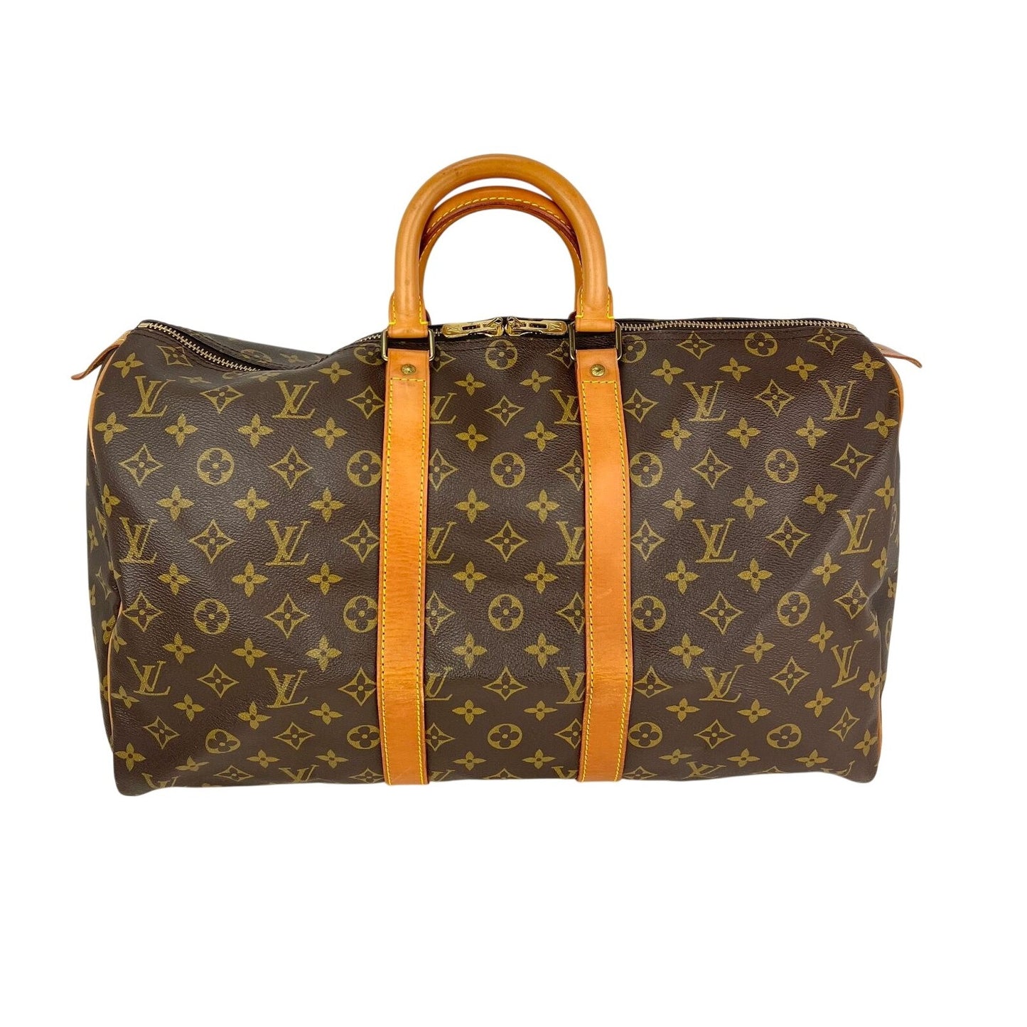 
                  
                    Louis Vuitton Keepall 45 Monogram Canvas Duffle Bag Luggage Vintage
                  
                