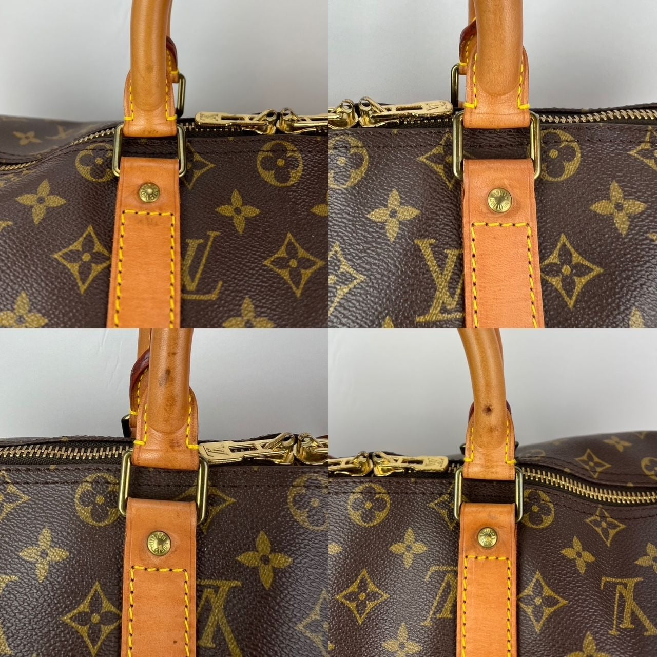 
                  
                    Louis Vuitton Keepall 45 Monogram Canvas Duffle Bag Luggage Vintage
                  
                