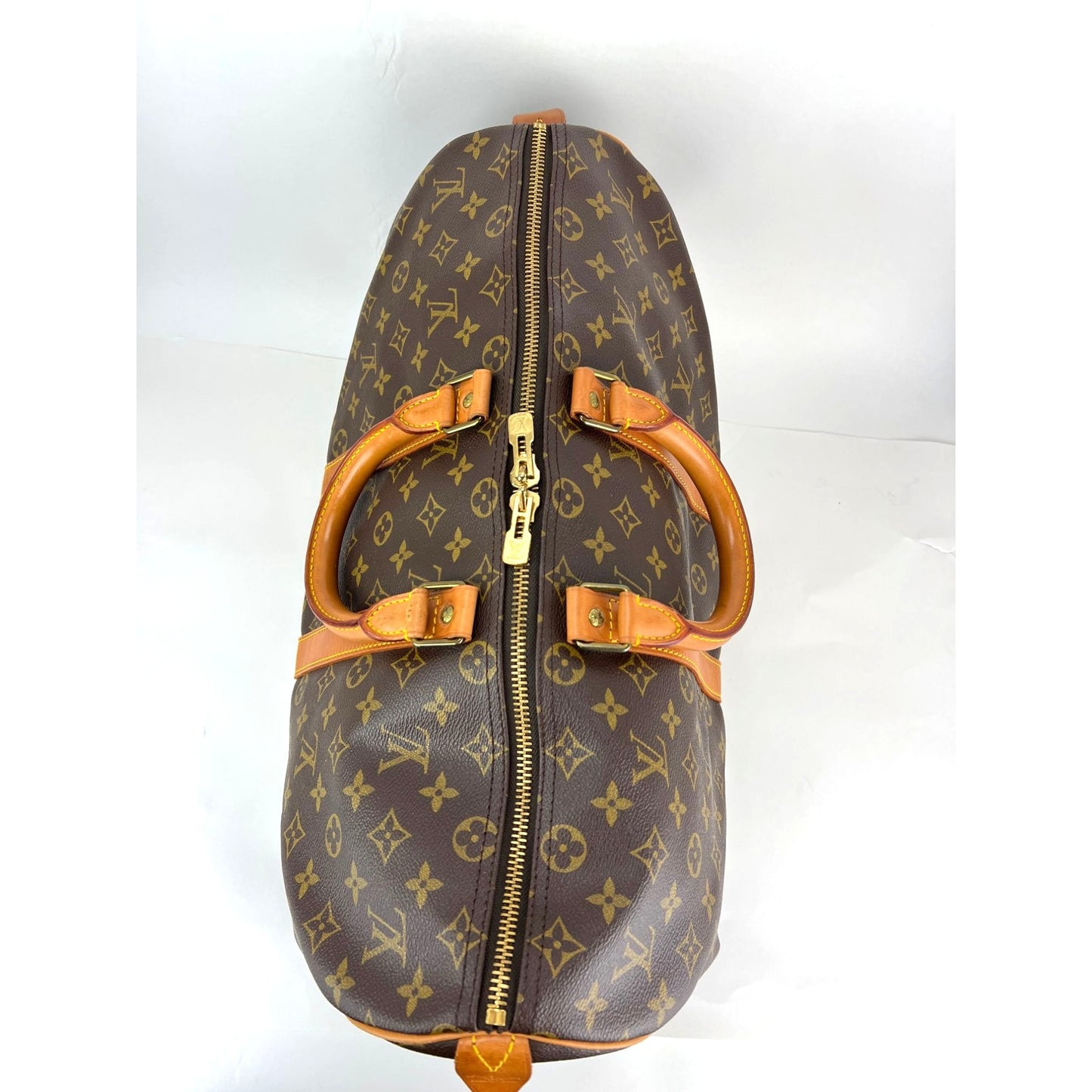 
                  
                    Louis Vuitton Keepall 45 Monogram Canvas Duffle Bag Luggage Vintage
                  
                