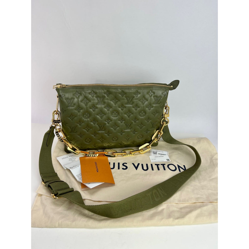 Louis Vuitton - Authenticated Coussin Handbag - Leather Black Plain for Women, Never Worn