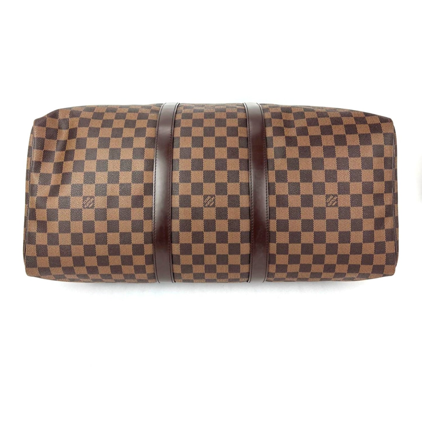 
                  
                    Louis Vuitton Keepall 50 Damier Ebene Canvas Duffle Bag
                  
                
