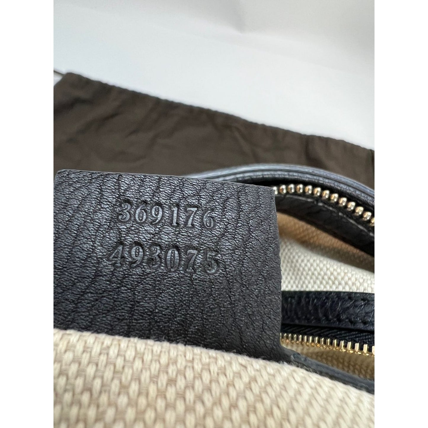 Gucci Soho Convertible Top Handle Bag Leather Small at 1stDibs