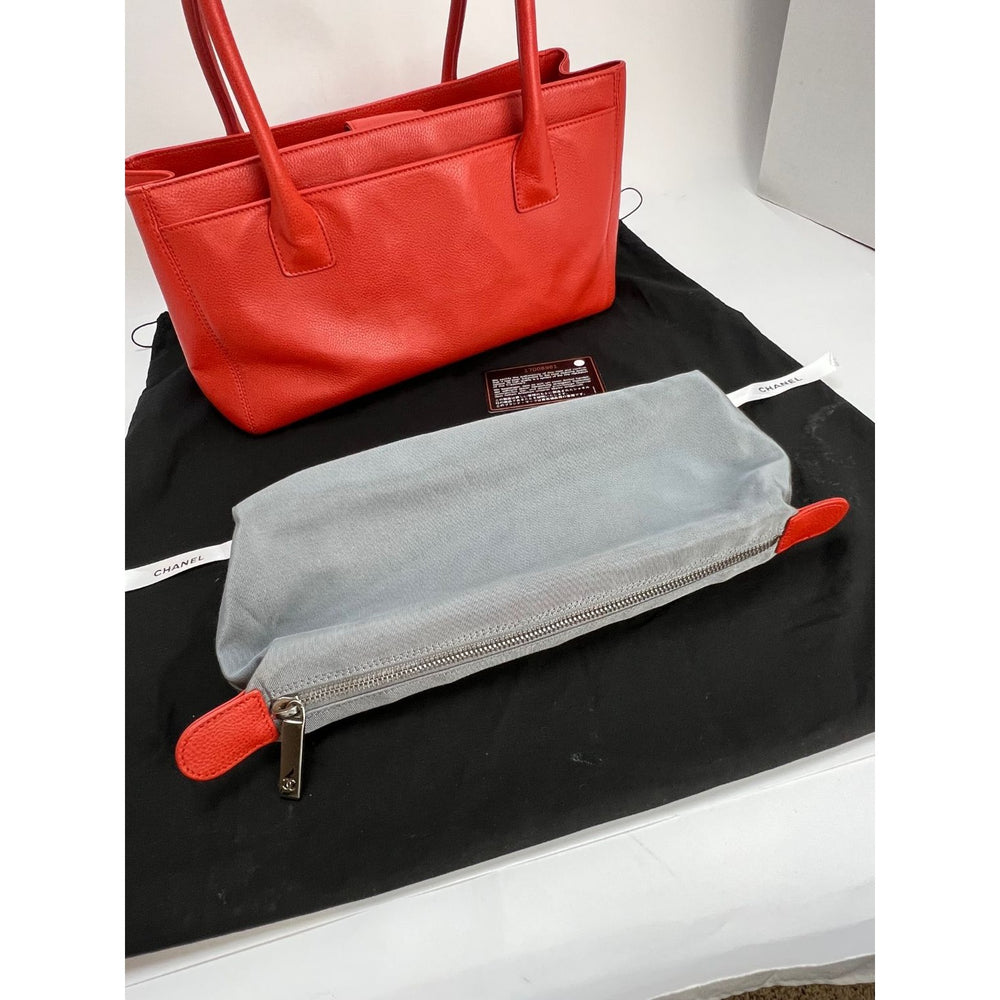 Chanel Calfskin Small Cerf Executive Shopper Tote Bag