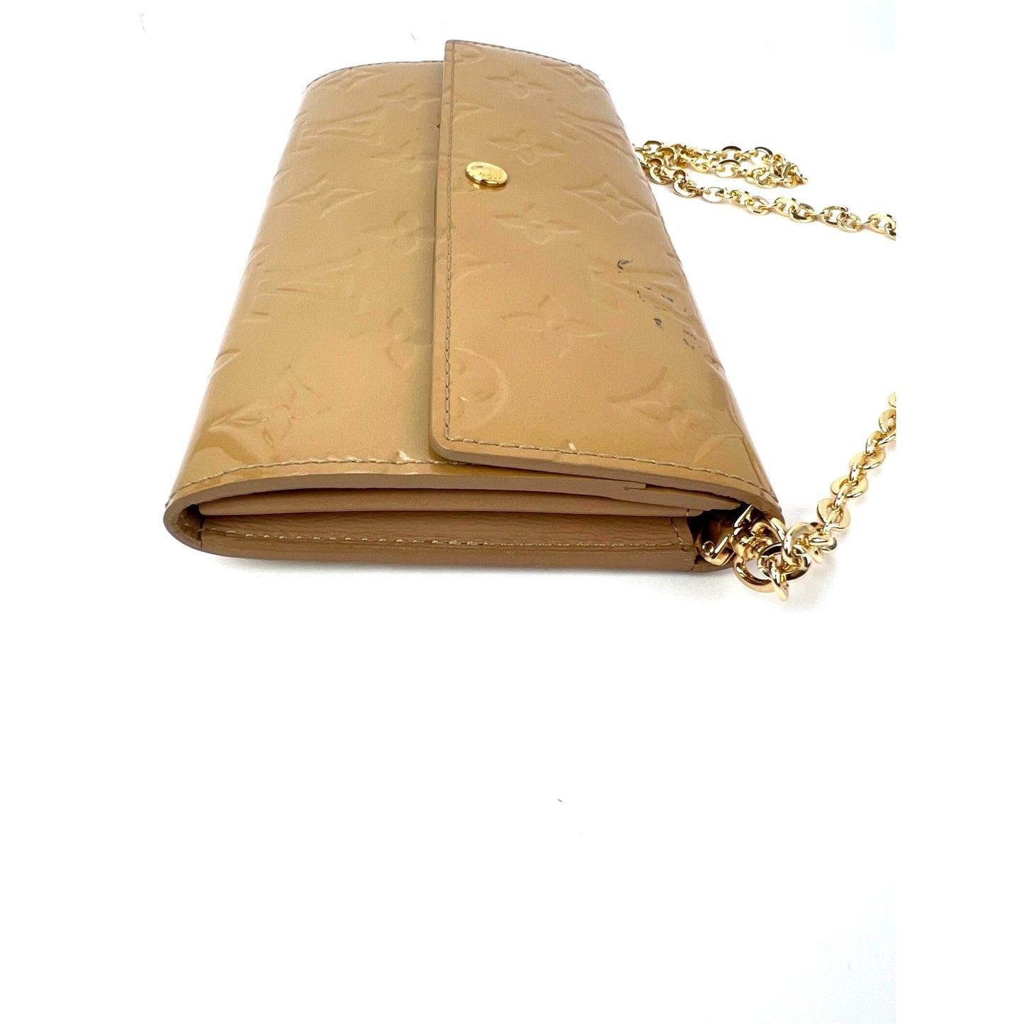 
                  
                    Louis Vuitton Sarah Vernis Beige Poudre Wallet
                  
                