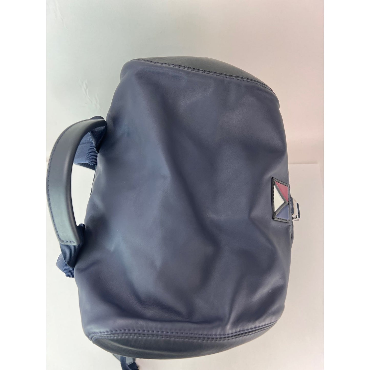 
                  
                    Louis Vuitton Calfskin Nylon V Line Pulse Navy Backpack Bag
                  
                