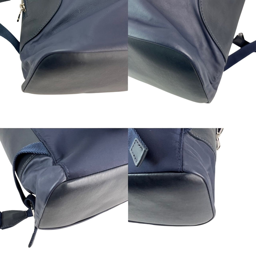 
                  
                    Louis Vuitton Calfskin Nylon V Line Pulse Navy Backpack Bag
                  
                