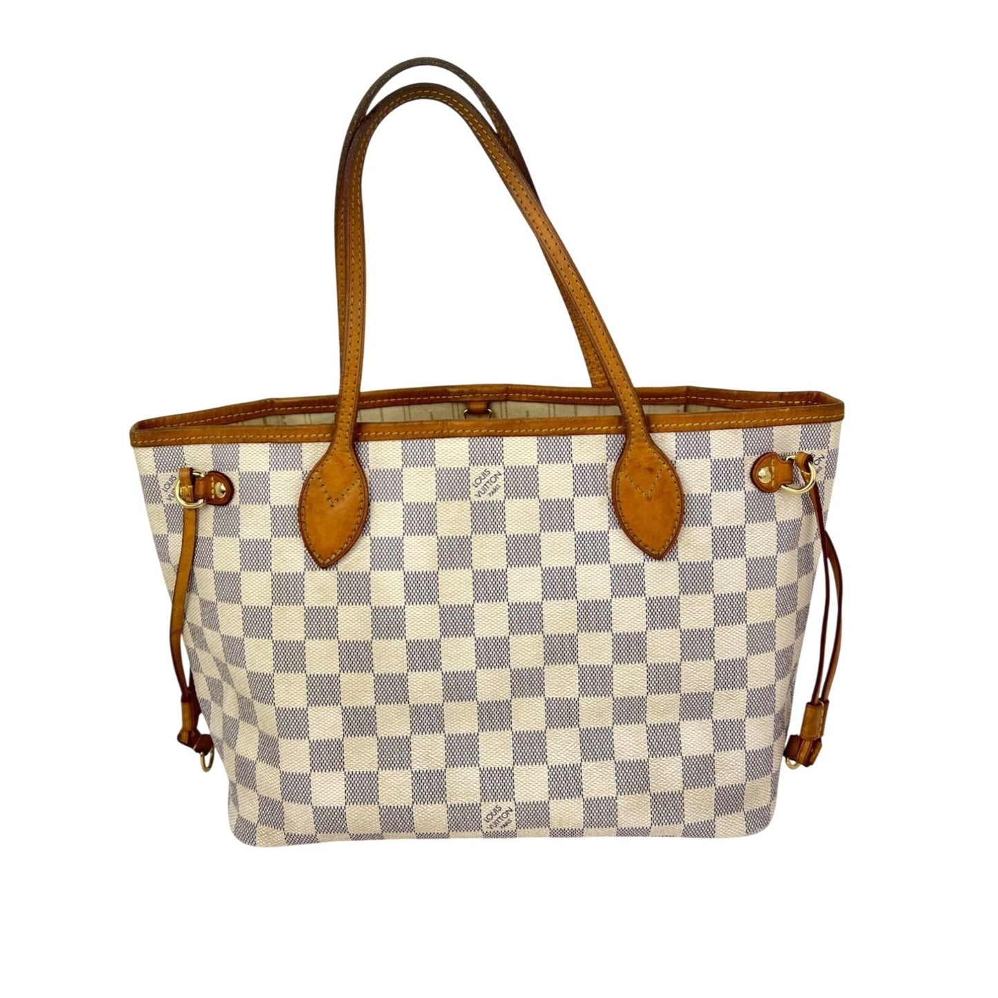 
                  
                    Louis Vuitton Neverfull PM Damier Azur Tote Bag
                  
                