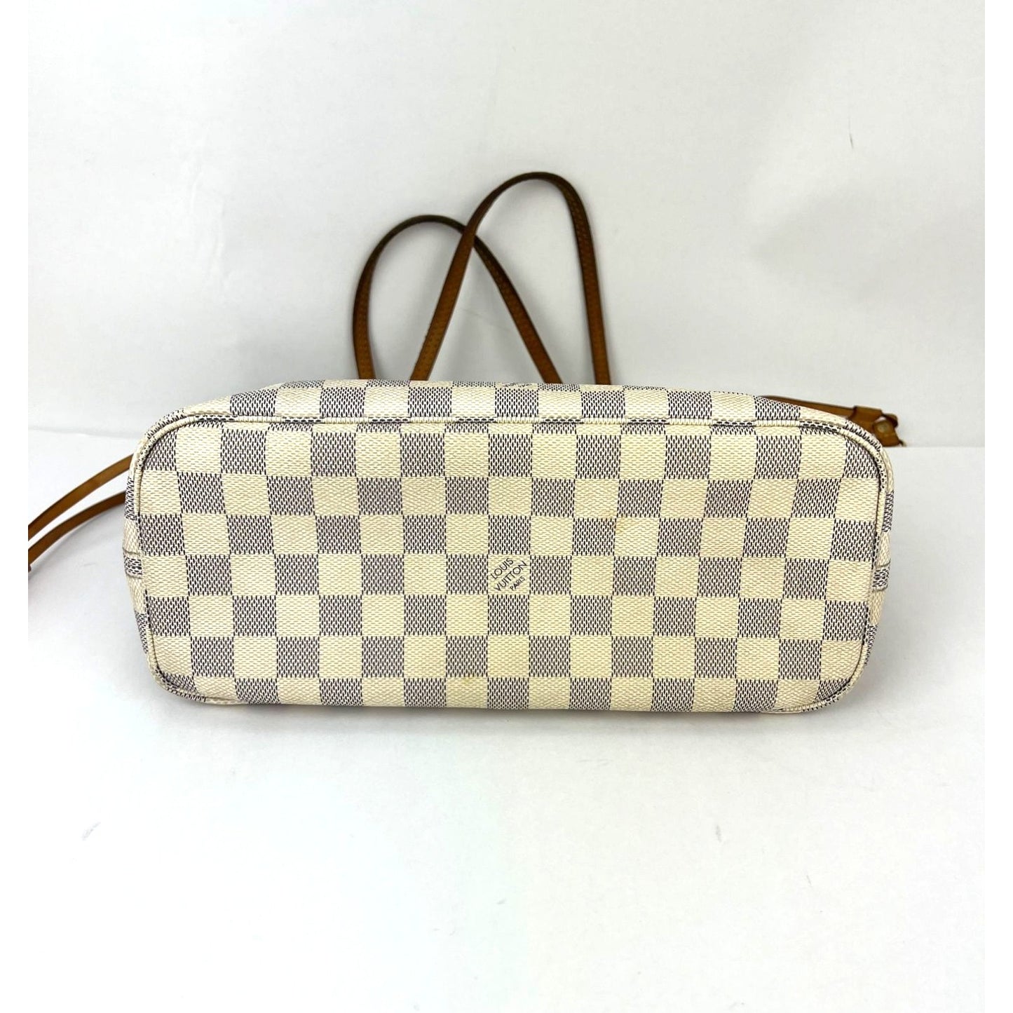
                  
                    Louis Vuitton Neverfull PM Damier Azur Tote Bag
                  
                