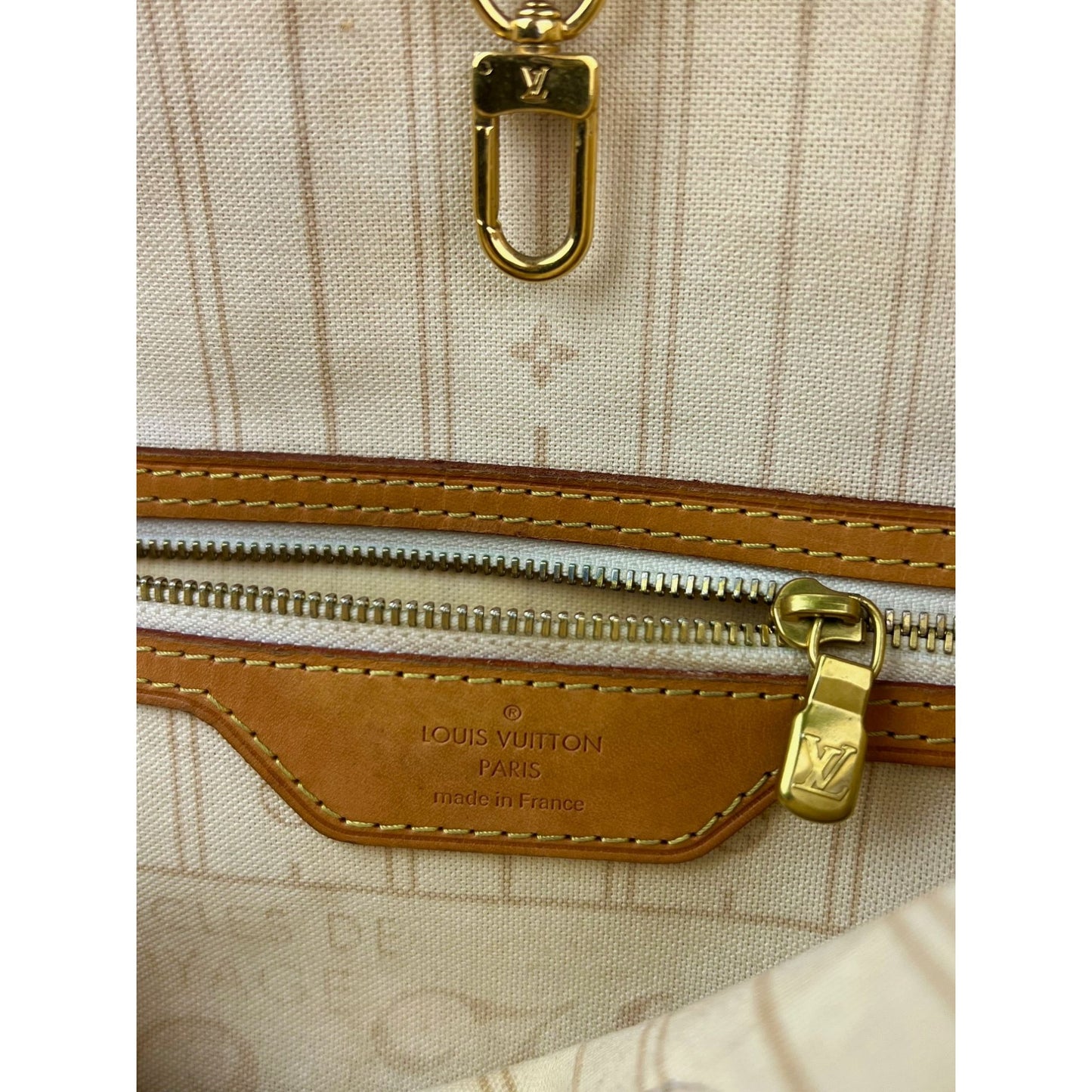 
                  
                    Louis Vuitton Neverfull PM Damier Azur Tote Bag
                  
                