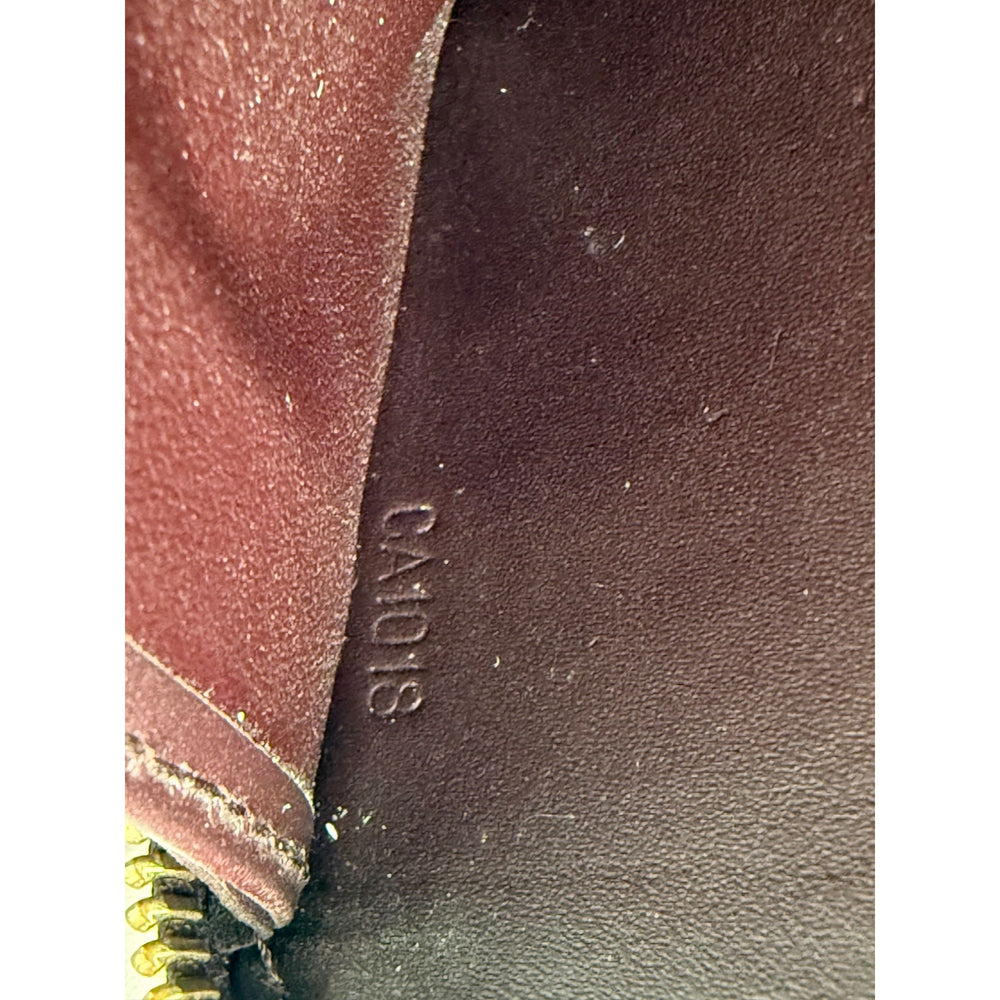 
                  
                    Louis Vuitton Burgundy Vernis Patent Leather Zippy Wallet Clutch
                  
                
