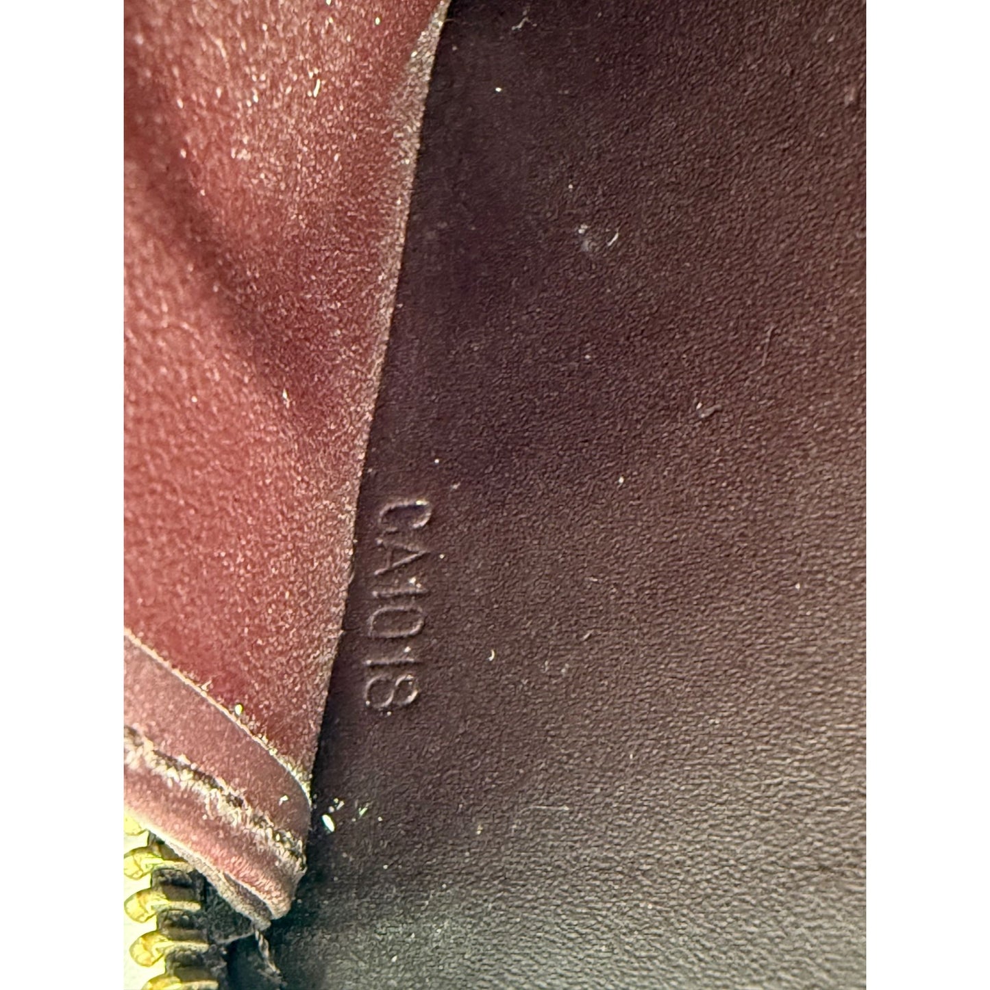 
                  
                    Louis Vuitton Burgundy Vernis Patent Leather Zippy Wallet Clutch
                  
                
