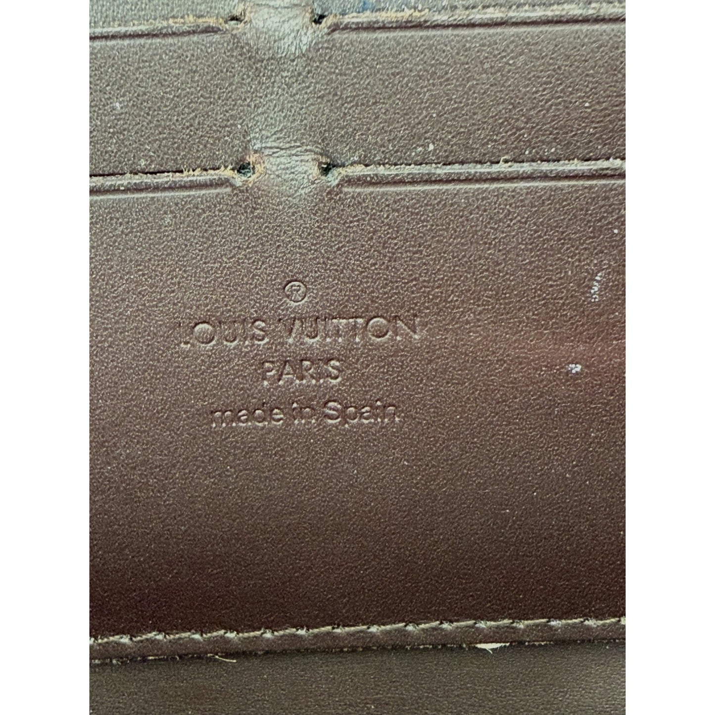 
                  
                    Louis Vuitton Burgundy Vernis Patent Leather Zippy Wallet Clutch
                  
                