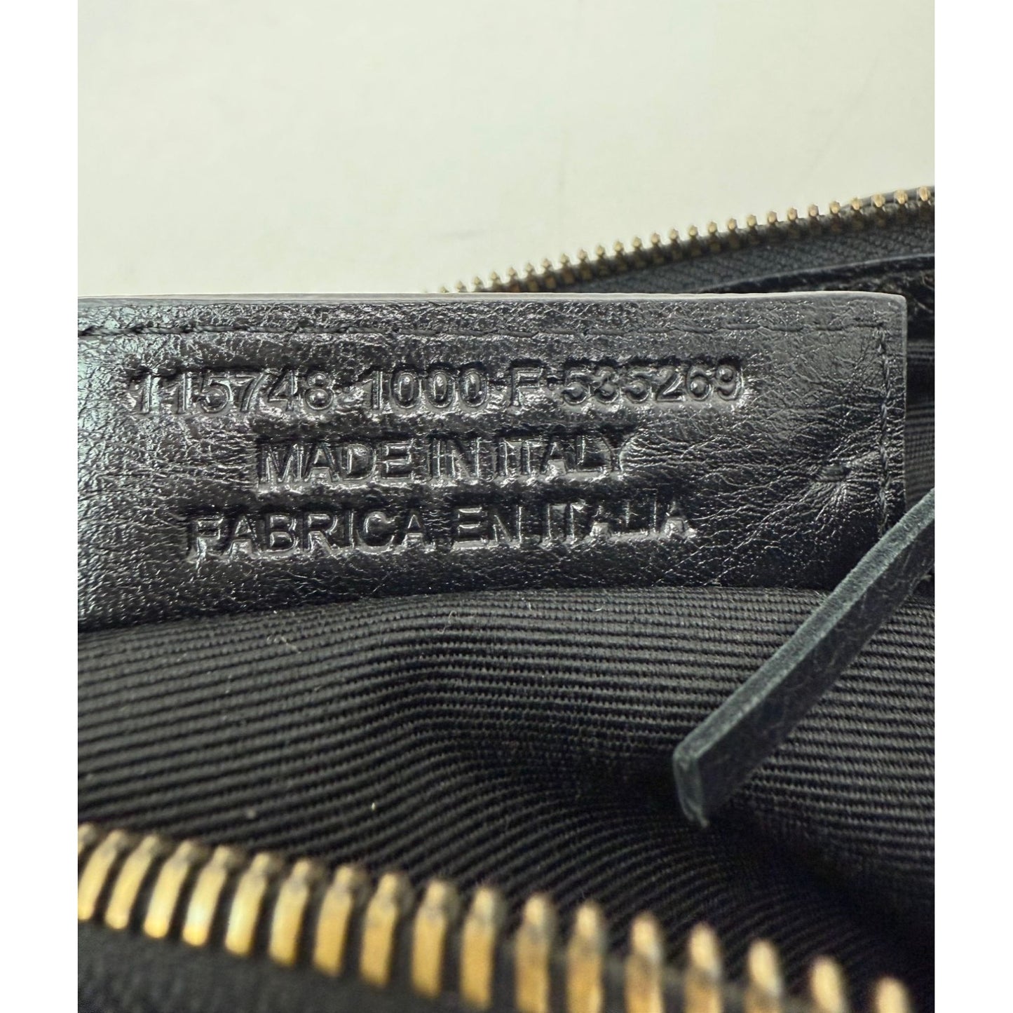 
                  
                    Balenciaga Le City Bag Mini Black Arena Storico Lambskin Crossbody Bag
                  
                