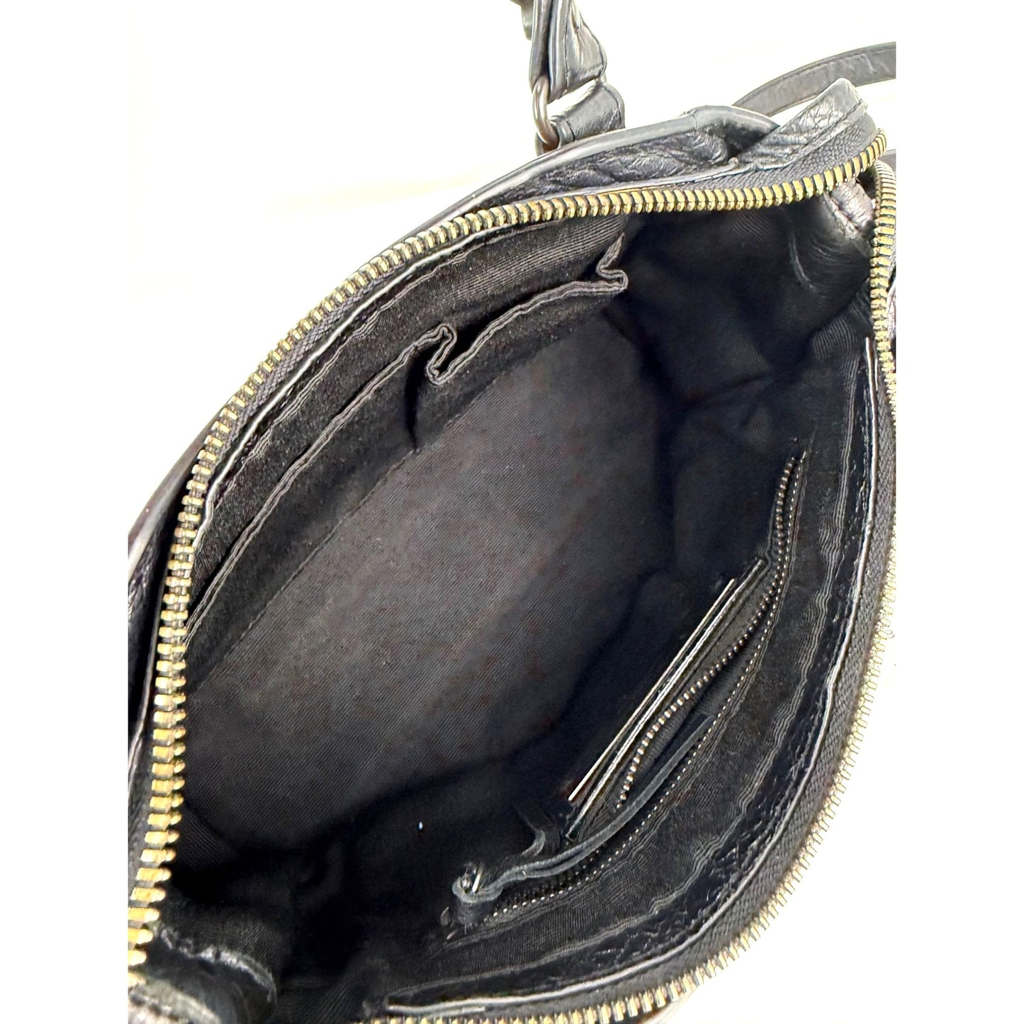 
                  
                    Balenciaga Le City Bag Mini Black Arena Storico Lambskin Crossbody Bag
                  
                