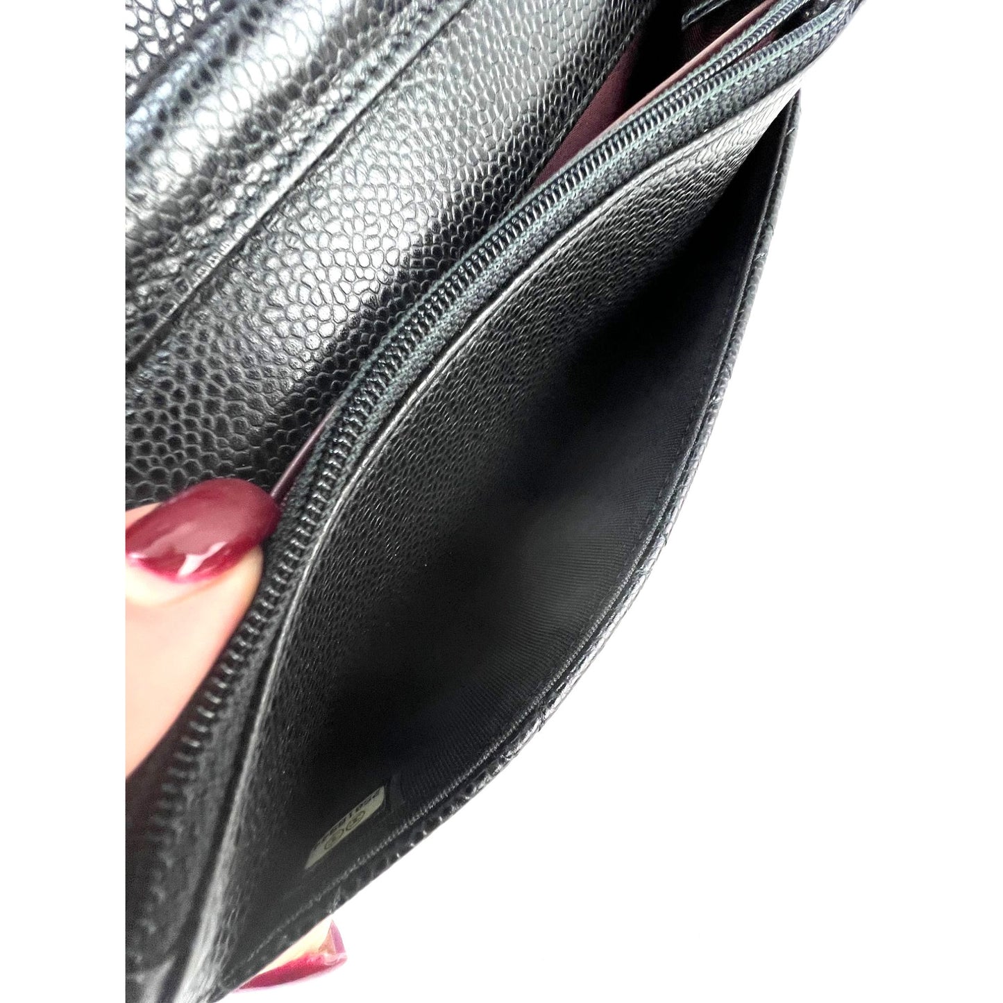 
                  
                    Chanel Black Quilted Smooth Lambskin Wallet on a Chain Clutch Bag
                  
                