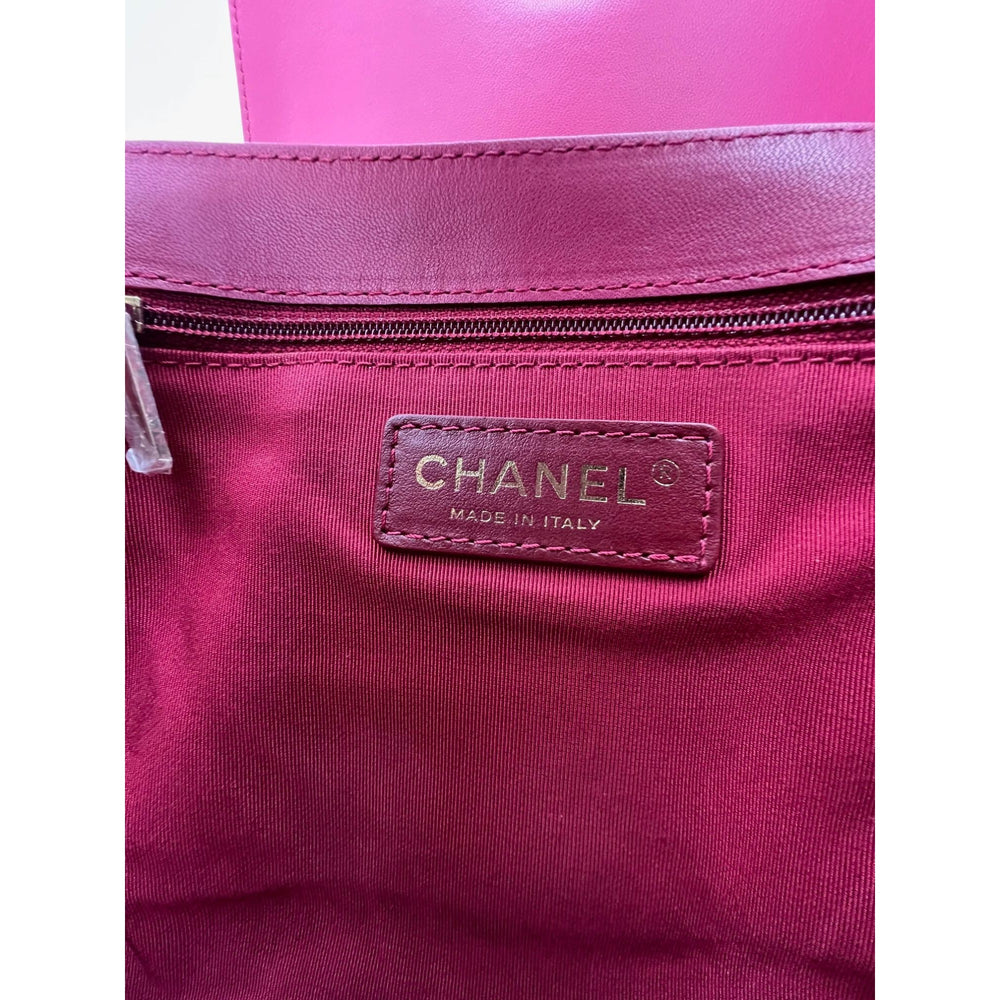 
                  
                    Chanel Lambskin Quilted Lovely Day Medium Pink Flap Crossbody Bag
                  
                