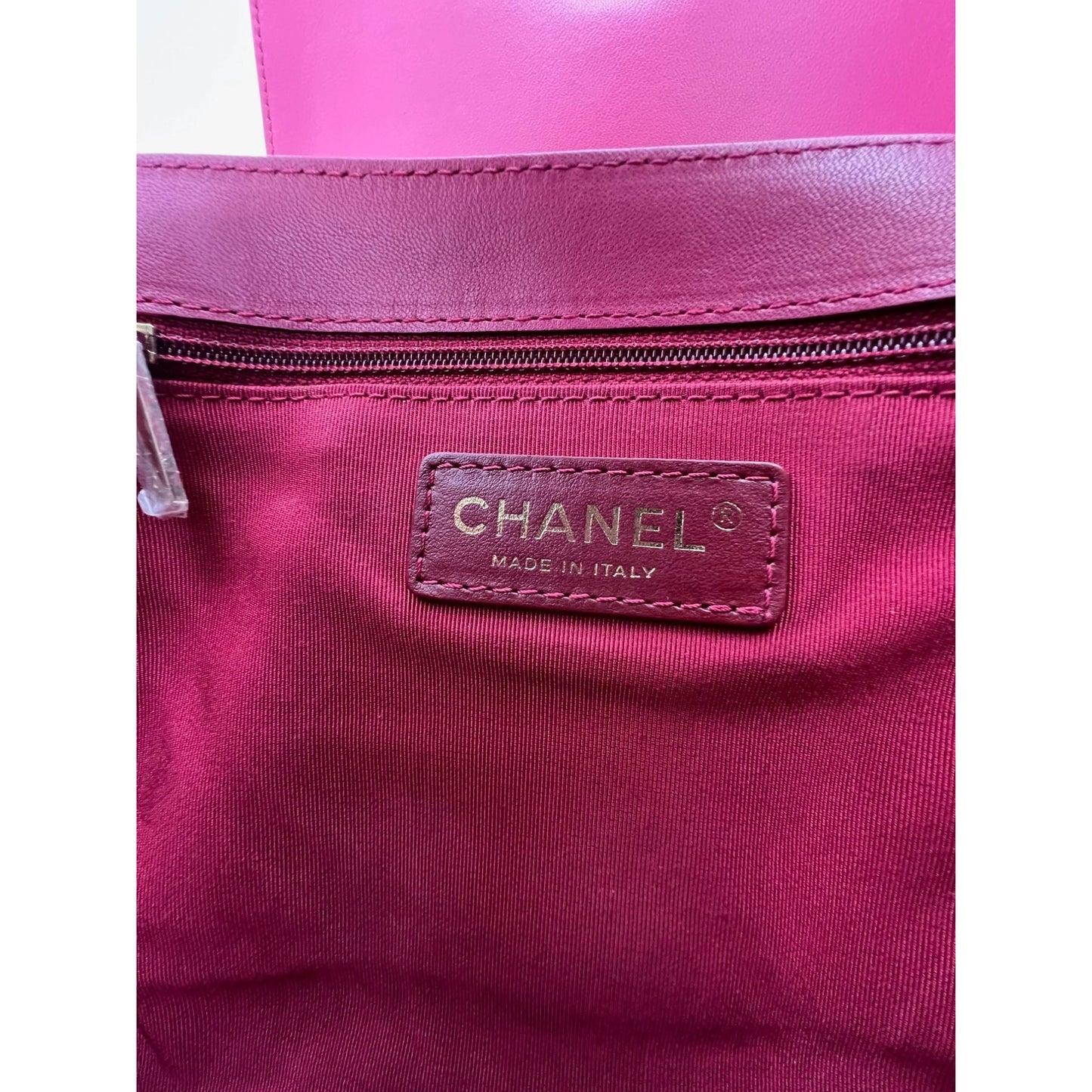 
                  
                    Chanel Lambskin Quilted Lovely Day Medium Pink Flap Crossbody Bag
                  
                