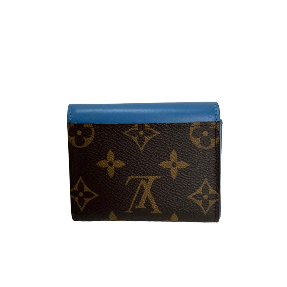 Louis Vuitton Monogram Blue Zoe Wallet – The Closet